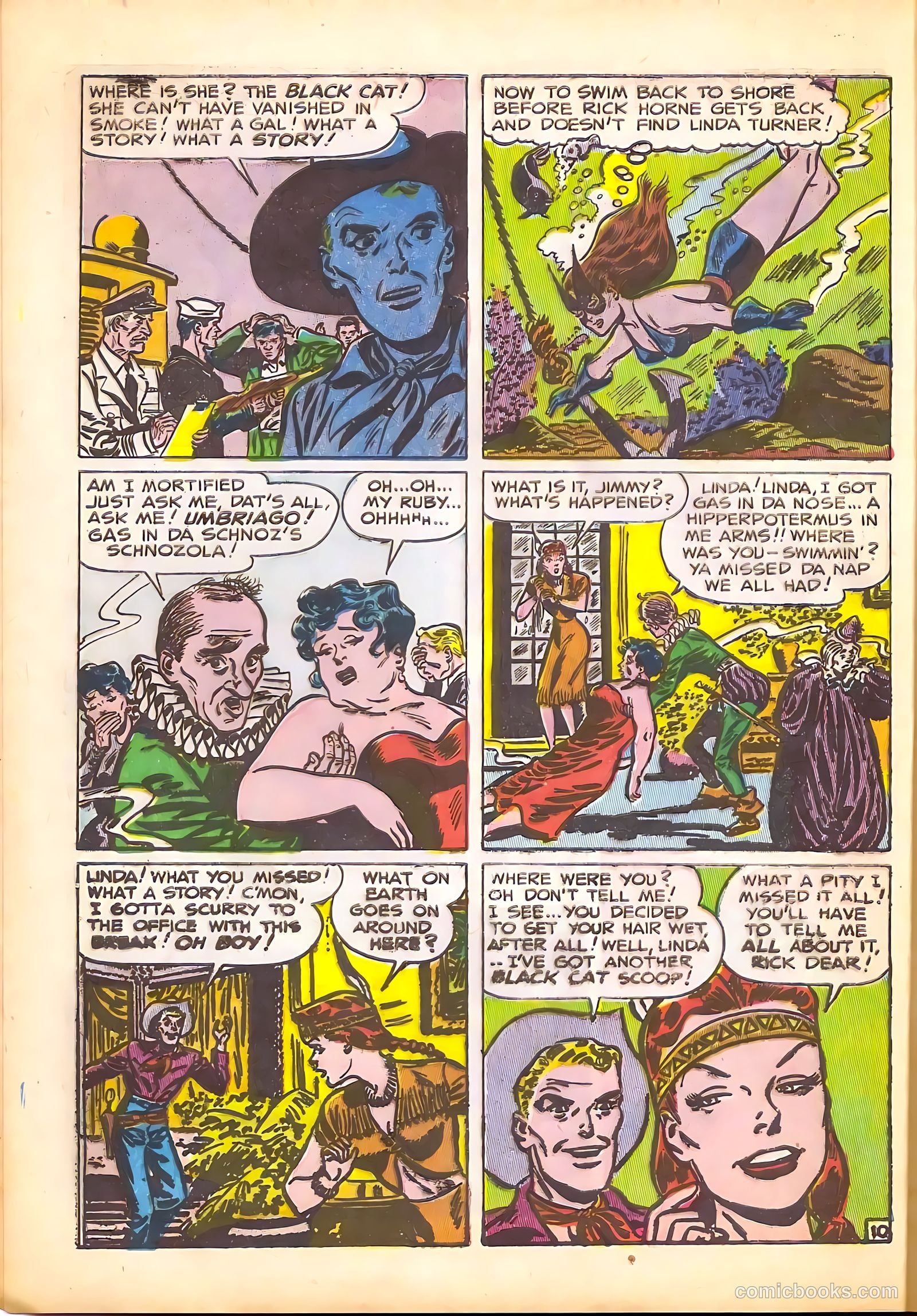 Black Cat Comics #7 (1947) — page 12 of 52