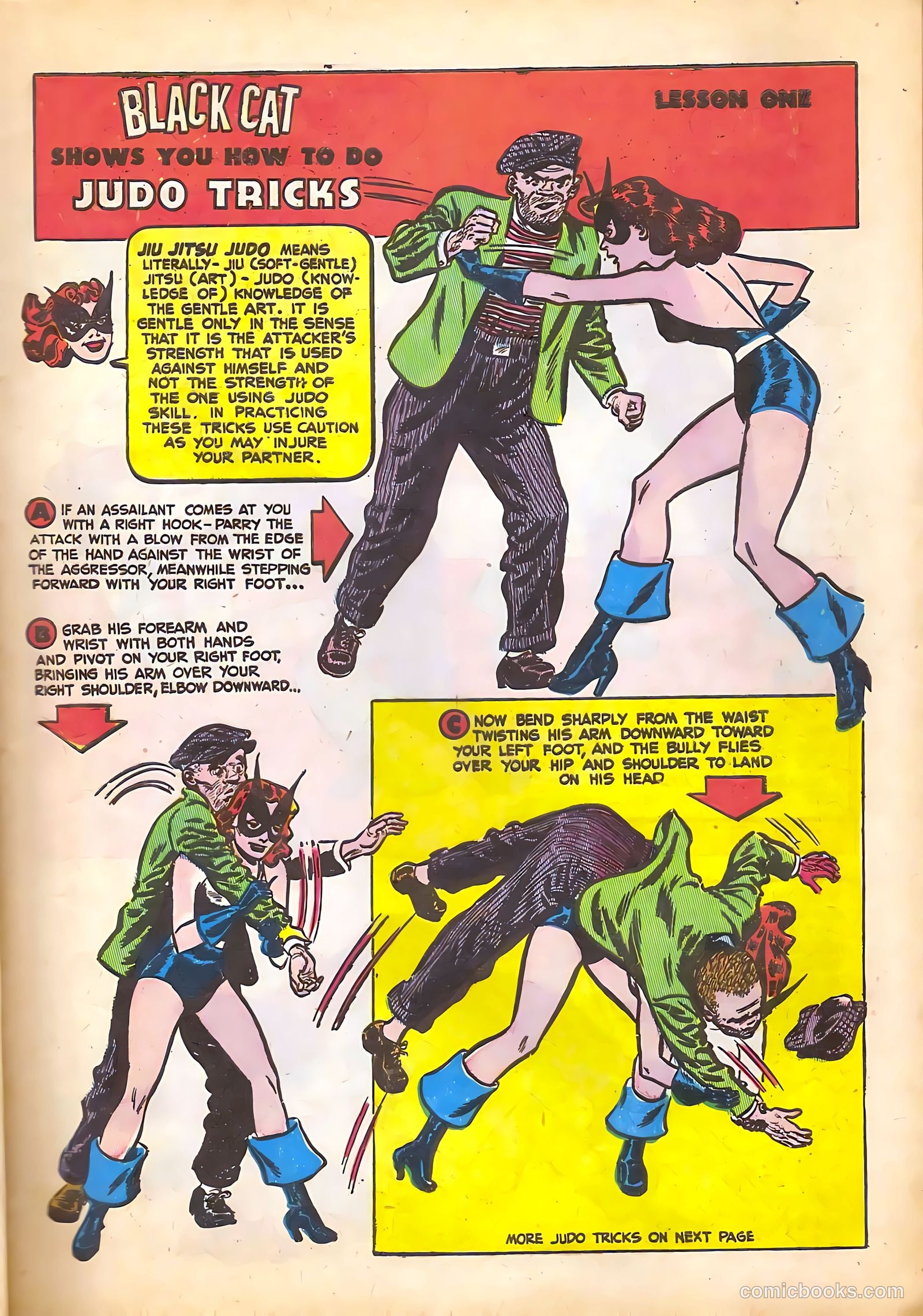 Black Cat Comics #7 (1947) — page 13 of 52