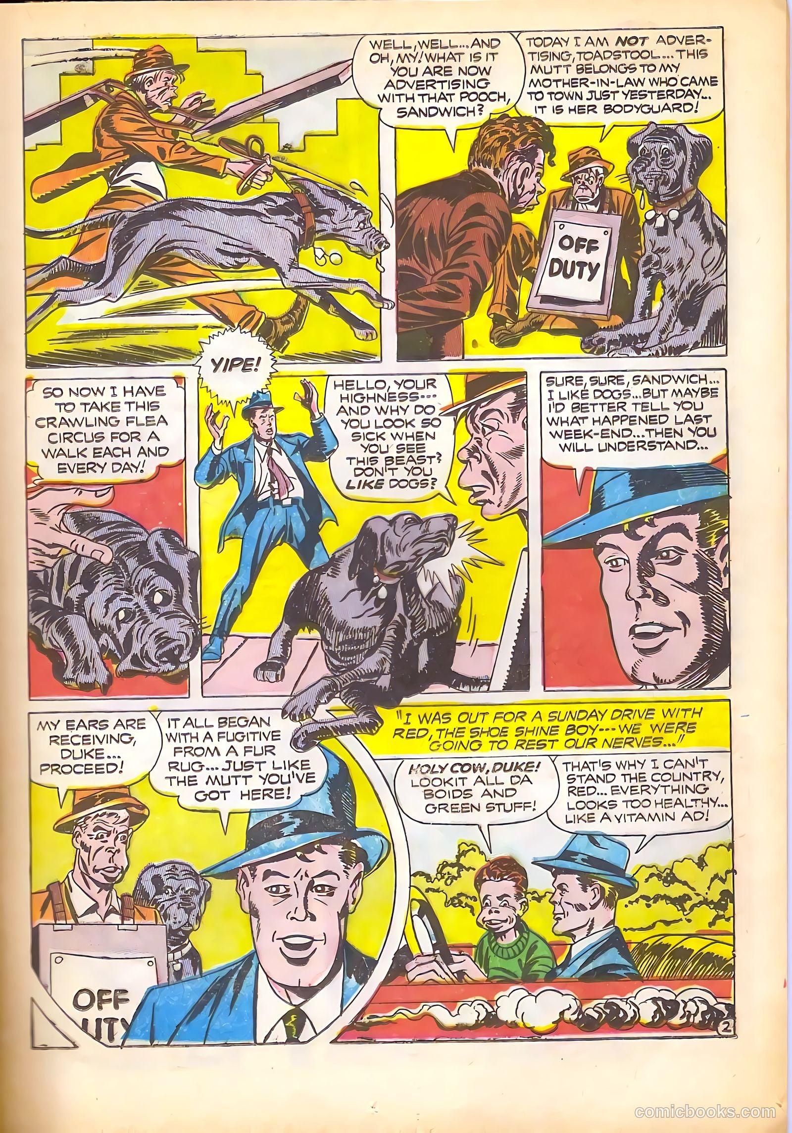 Black Cat Comics #7 (1947) — page 17 of 52