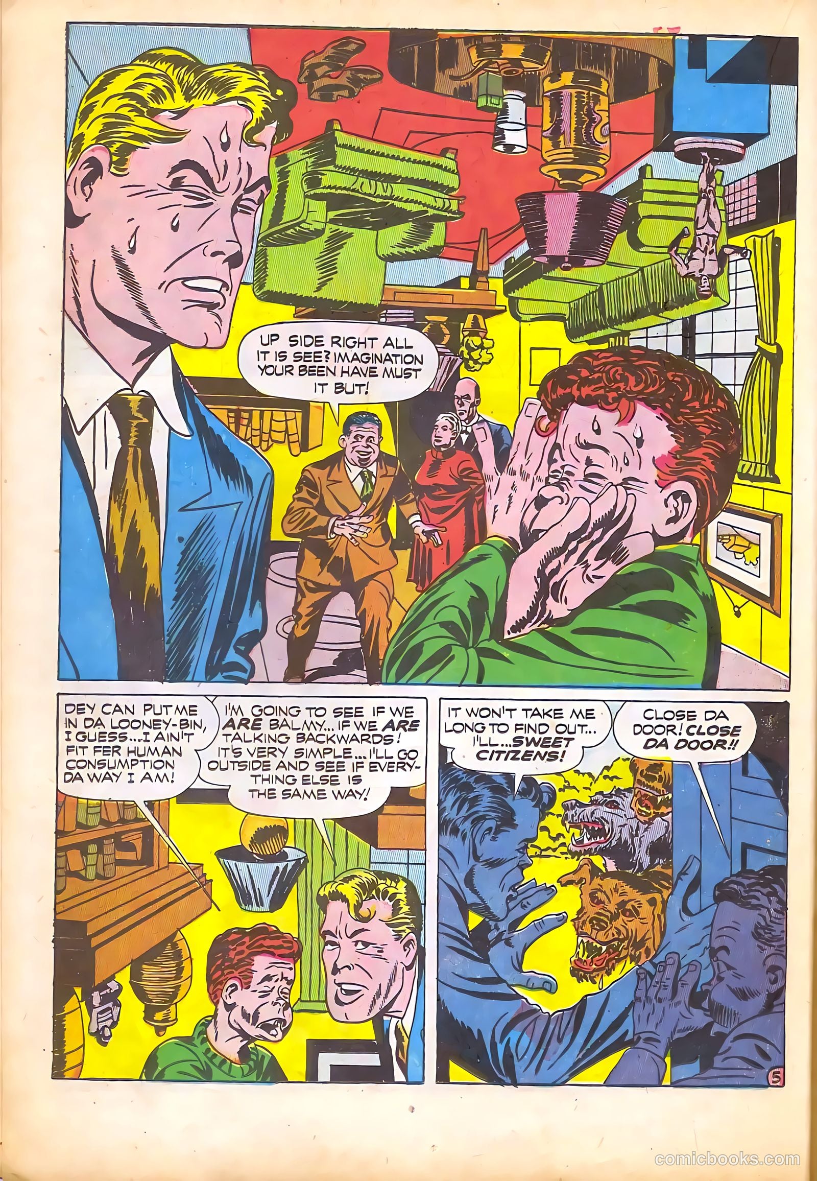 Black Cat Comics #7 (1947) — page 20 of 52