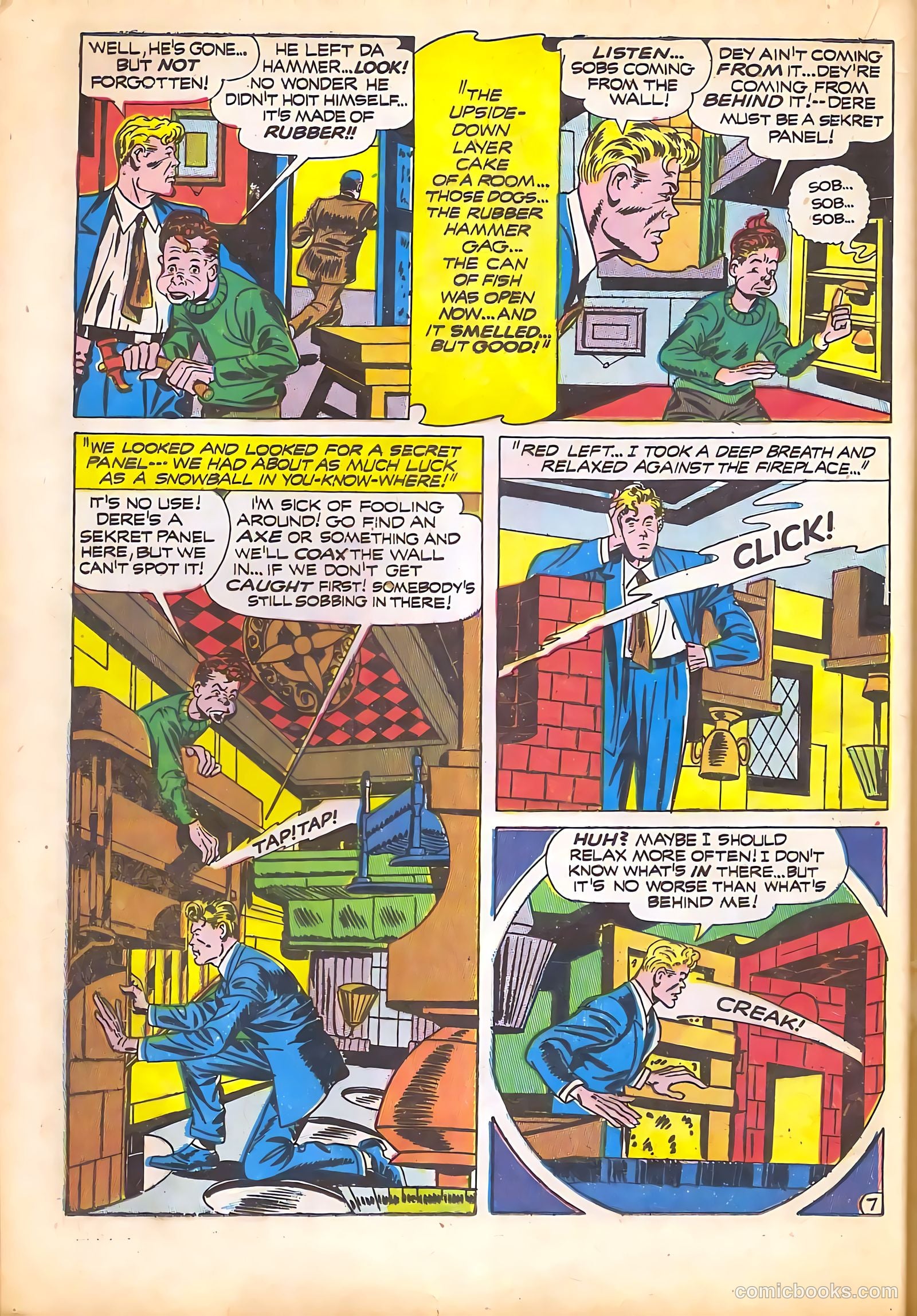Black Cat Comics #7 (1947) — page 22 of 52