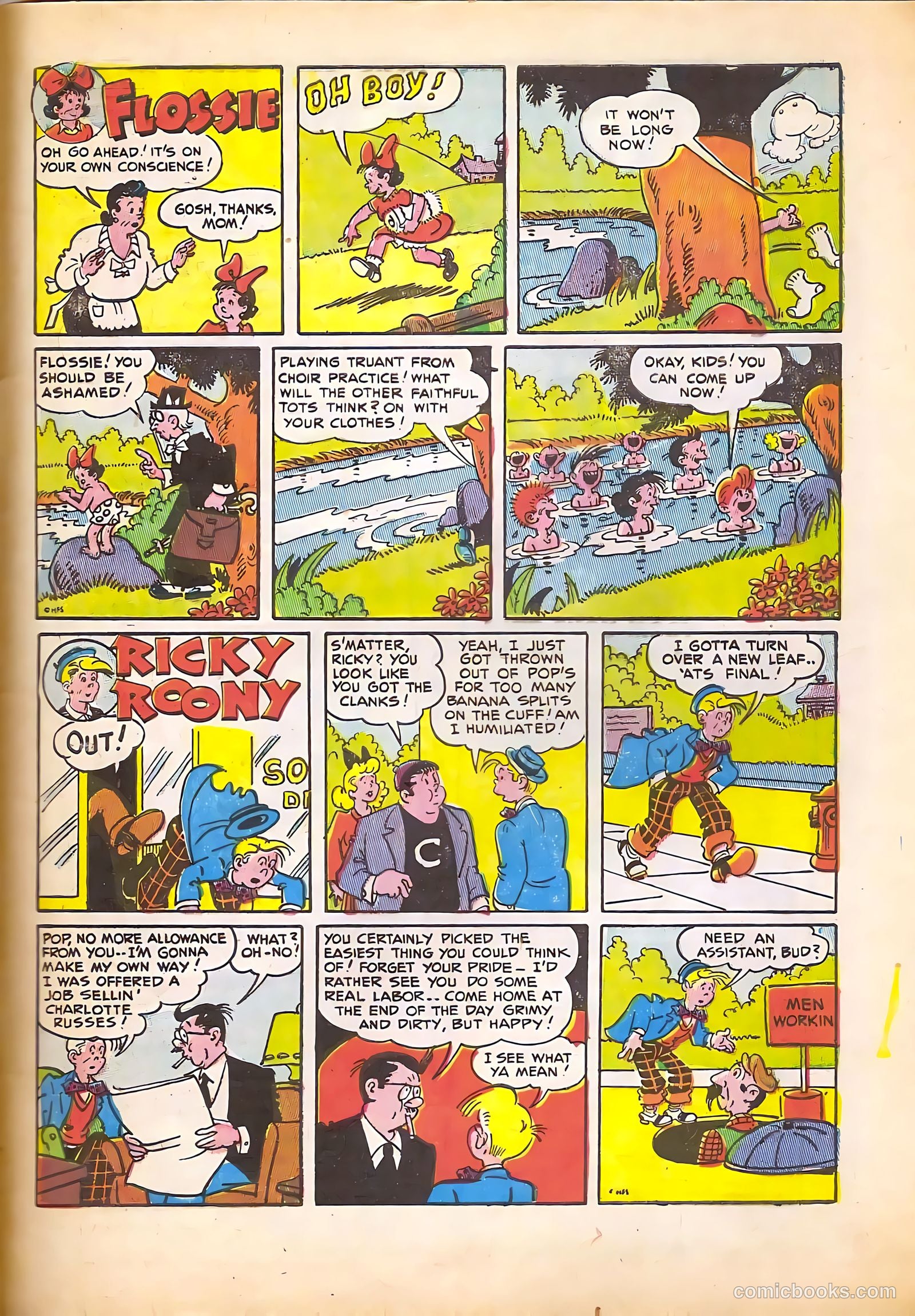 Black Cat Comics #7 (1947) — page 49 of 52