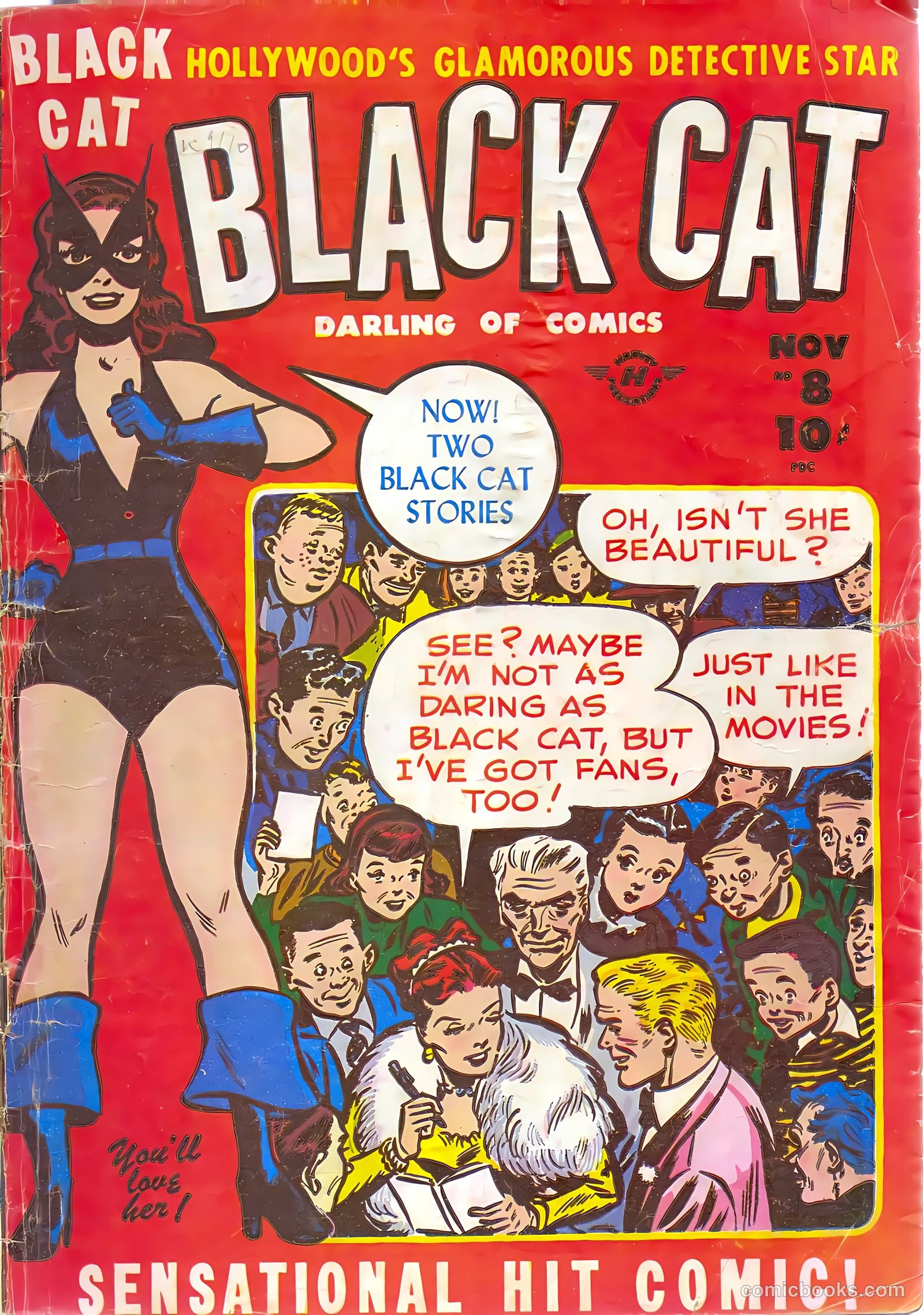Black Cat Comics #8
