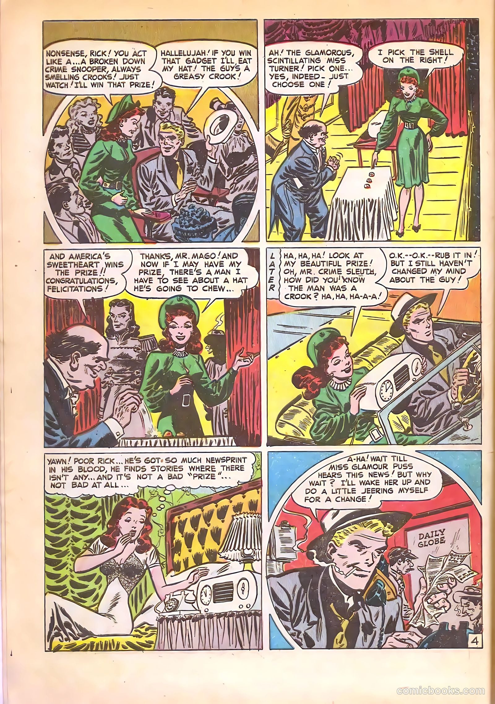 Black Cat Comics #8 (1947) — page 6 of 52