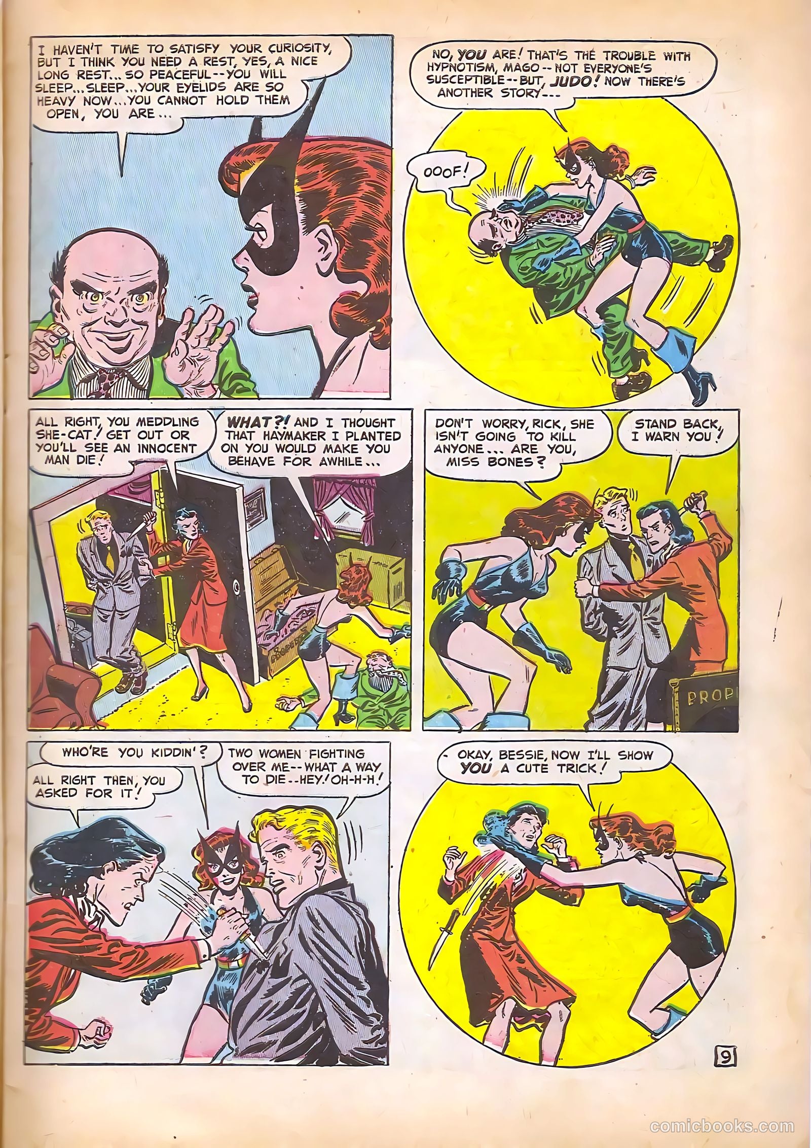 Black Cat Comics #8 (1947) — page 11 of 52
