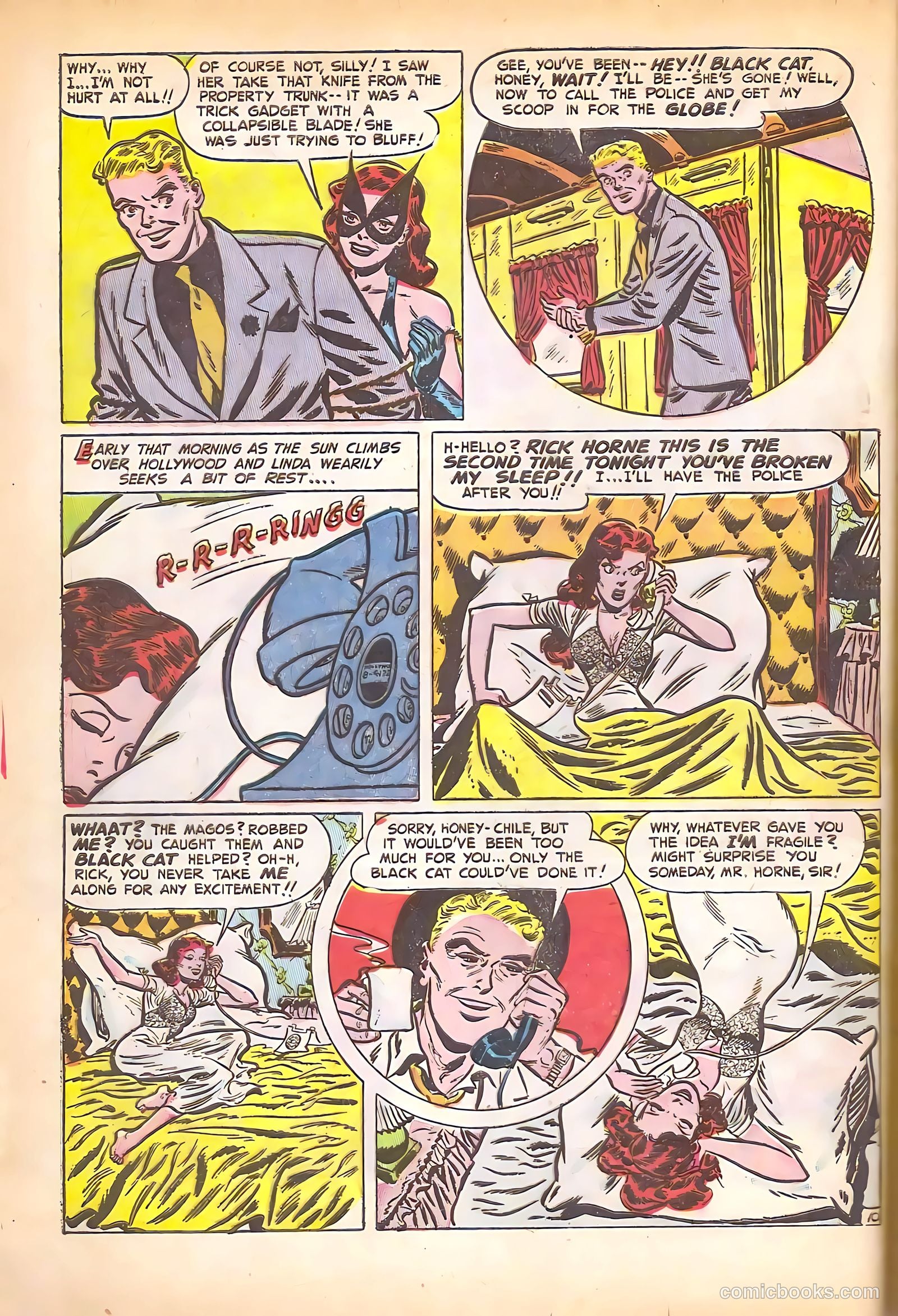Black Cat Comics #8 (1947) — page 12 of 52