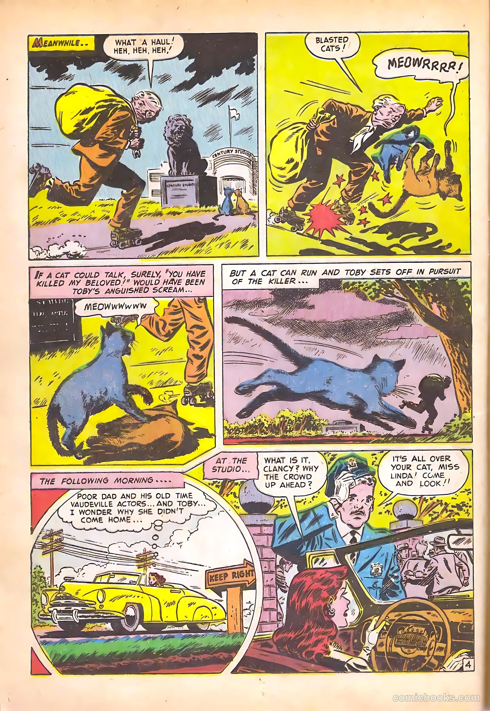 Black Cat Comics #8 (1947) — page 16 of 52
