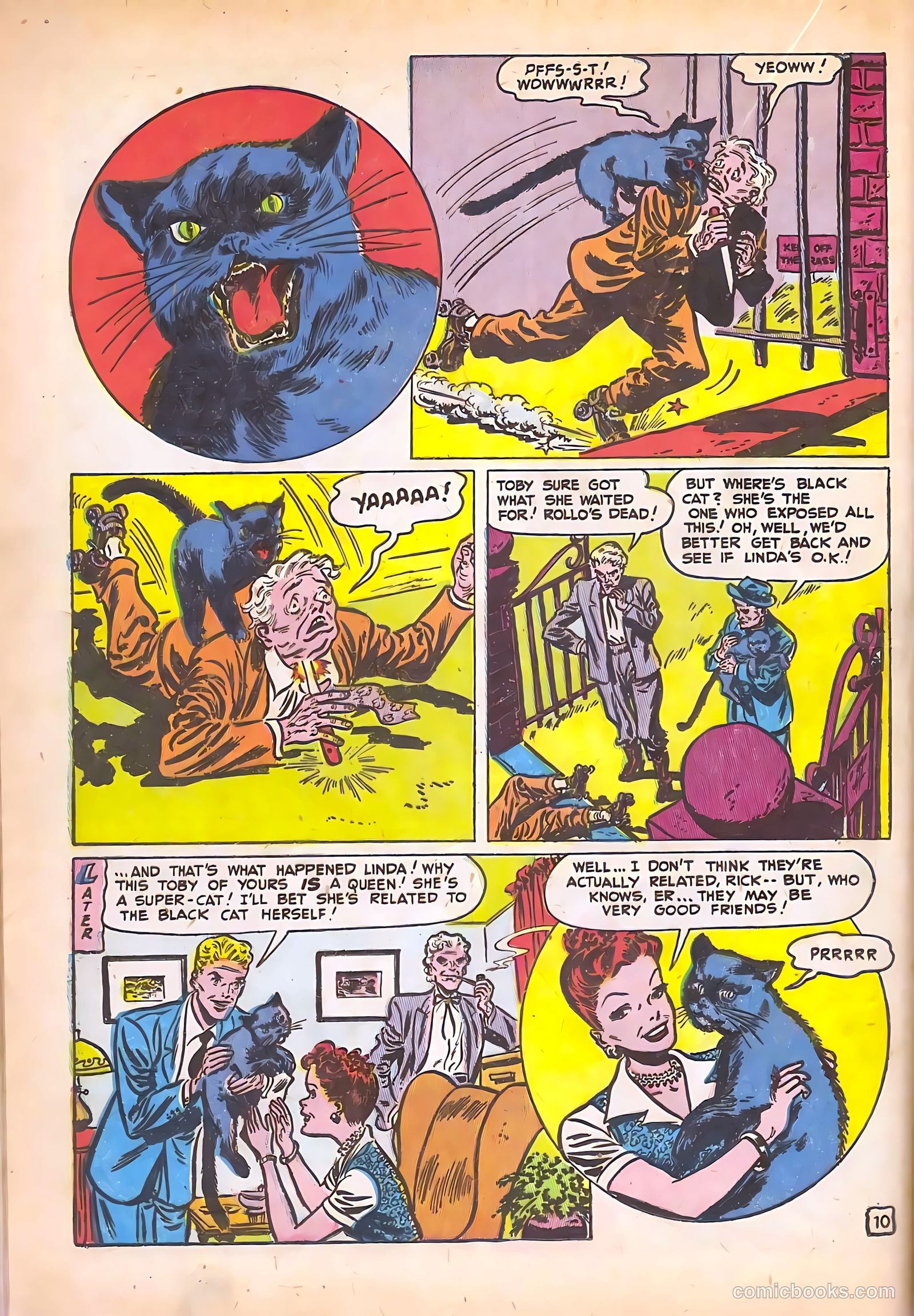 Black Cat Comics #8 (1947) — page 22 of 52