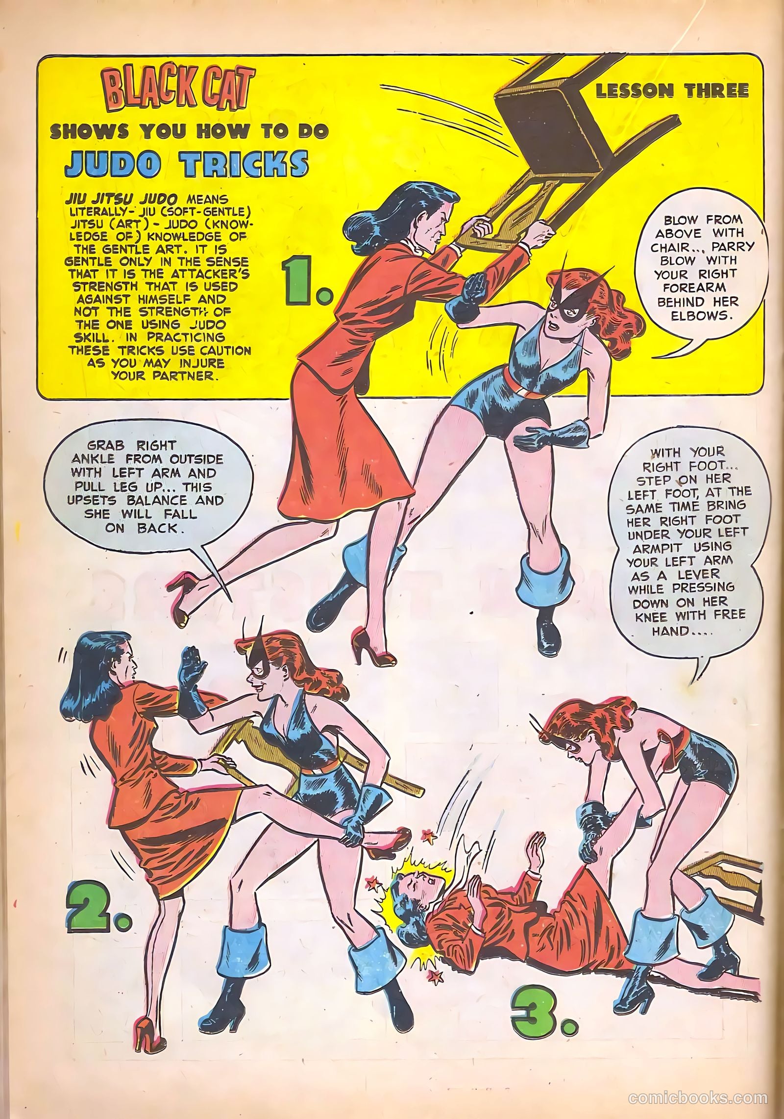 Black Cat Comics #8 (1947) — page 24 of 52