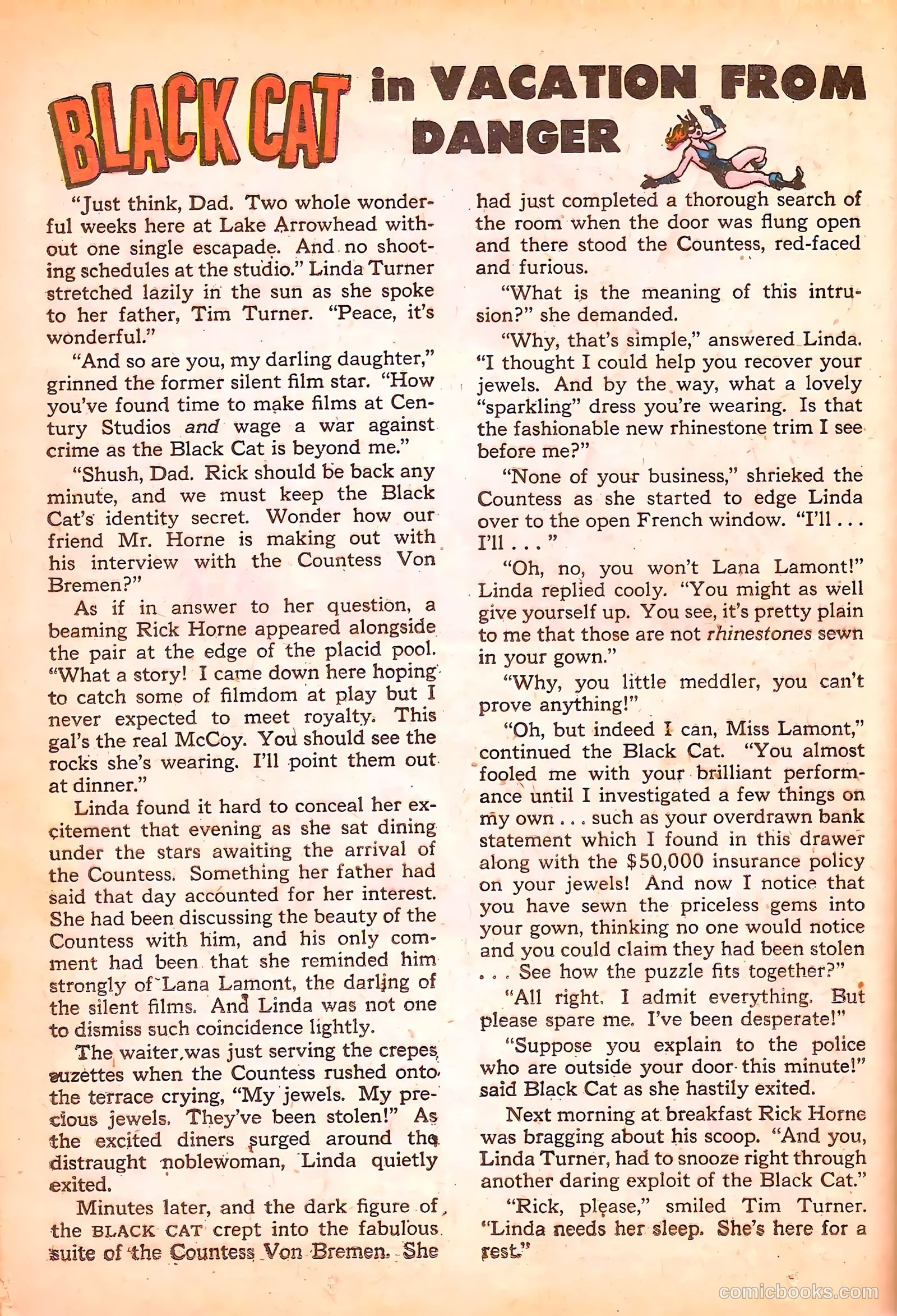 Black Cat Comics #8 (1947) — page 34 of 52