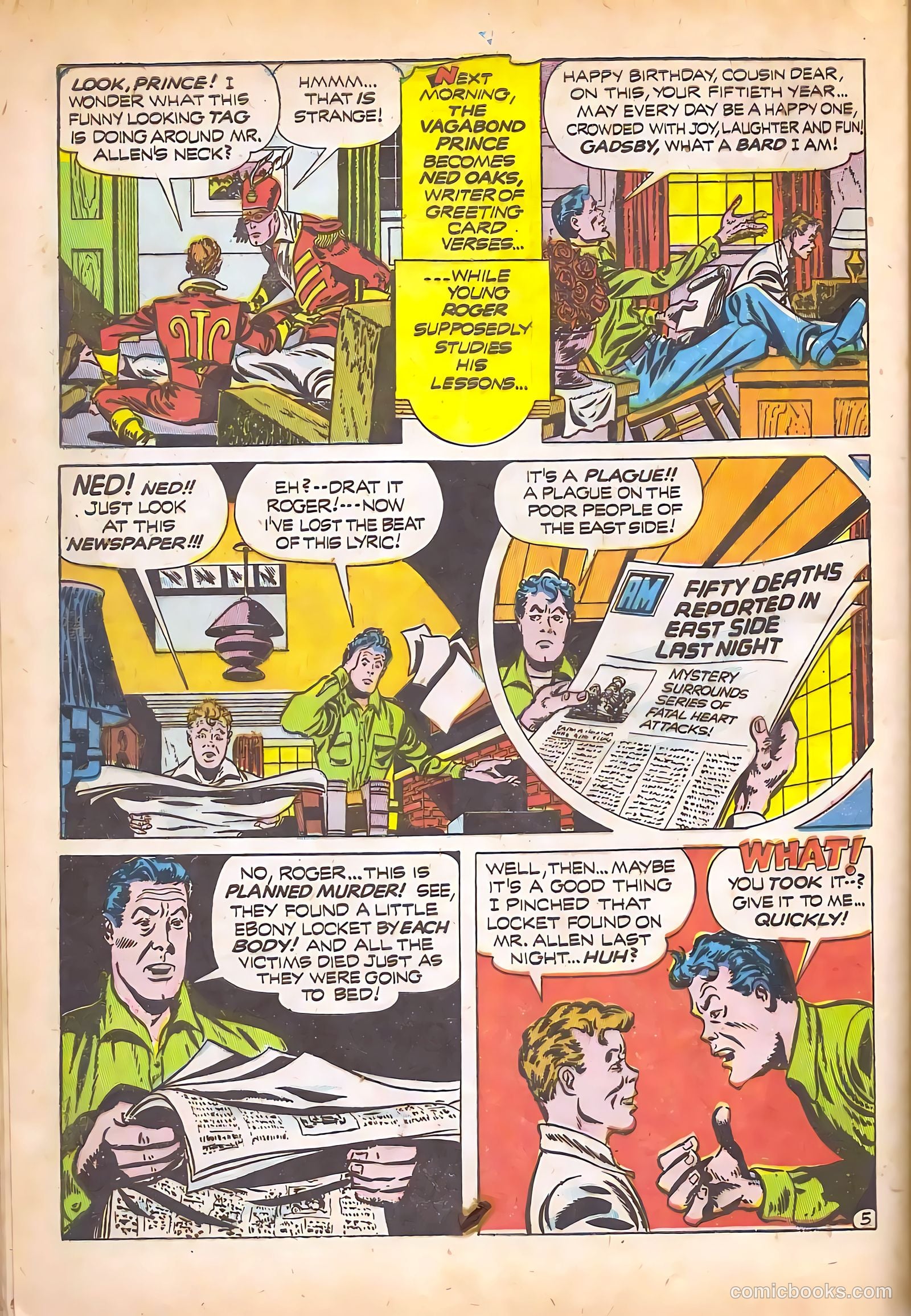 Black Cat Comics #8 (1947) — page 40 of 52