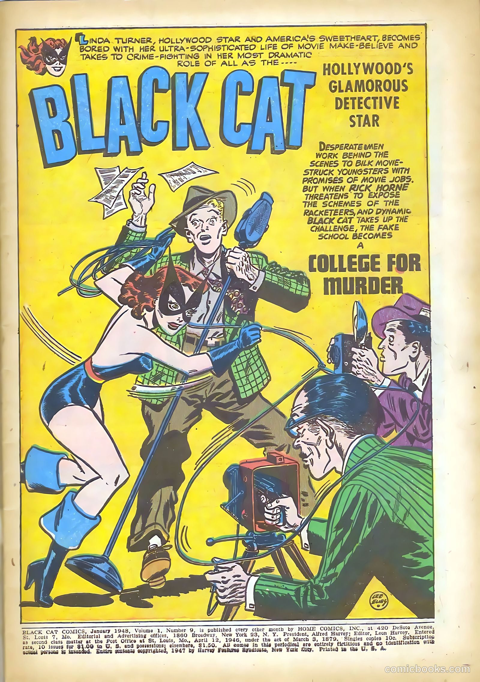 Black Cat Comics #9 (1948) — page 3 of 52