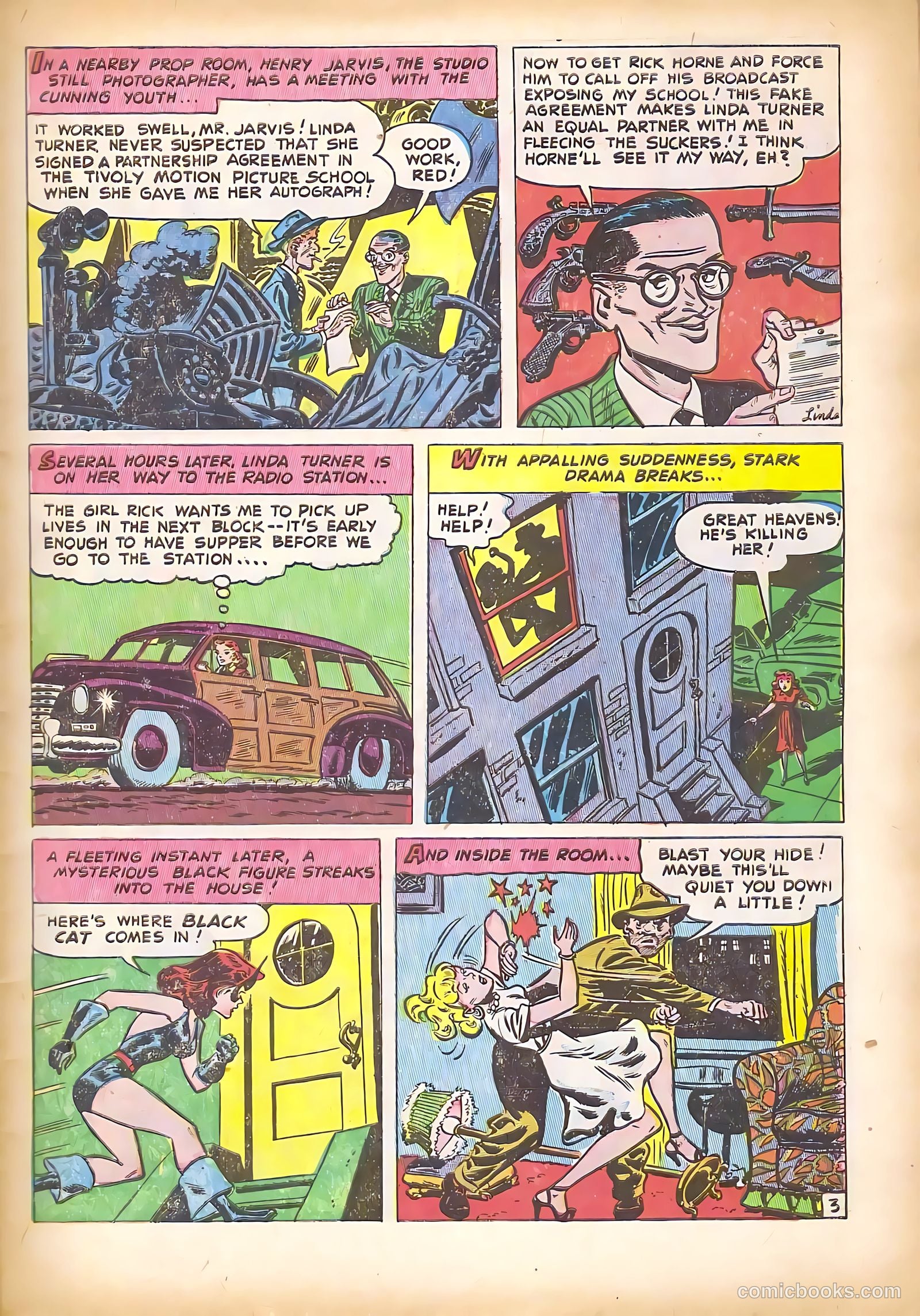 Black Cat Comics #9 (1948) — page 5 of 52