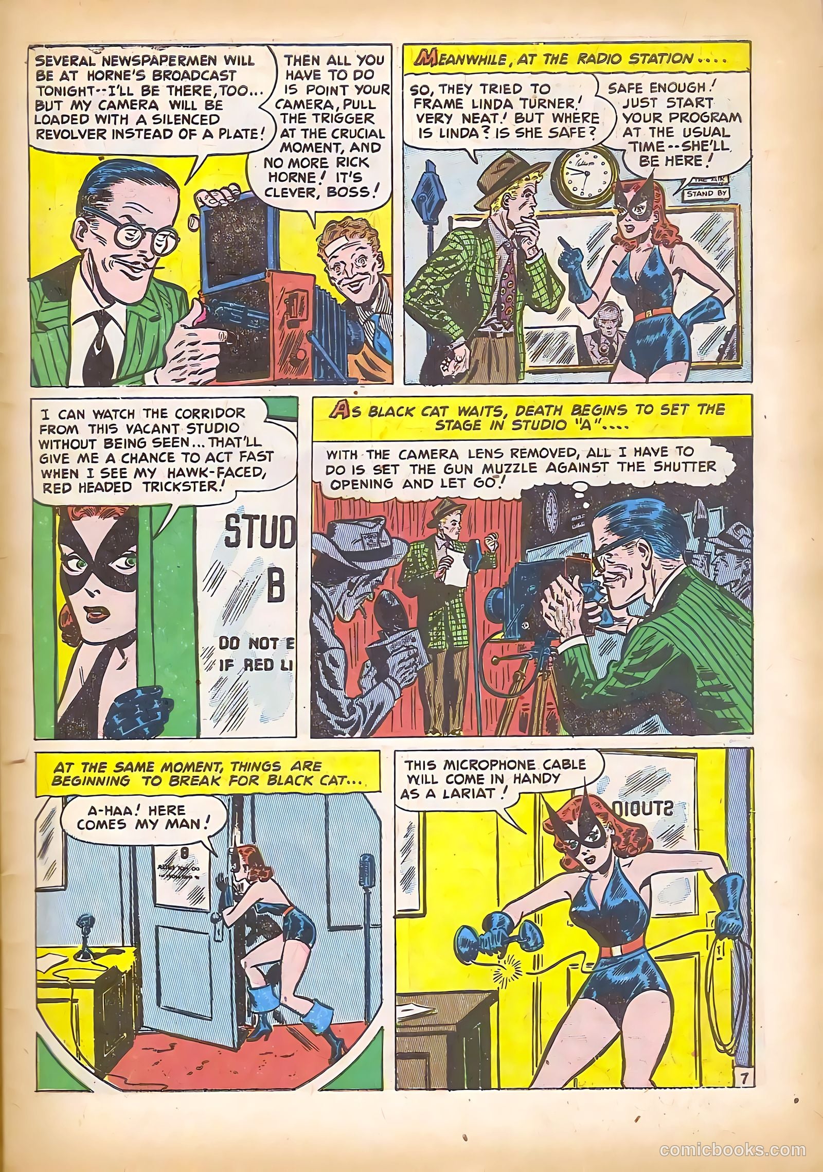 Black Cat Comics #9 (1948) — page 9 of 52