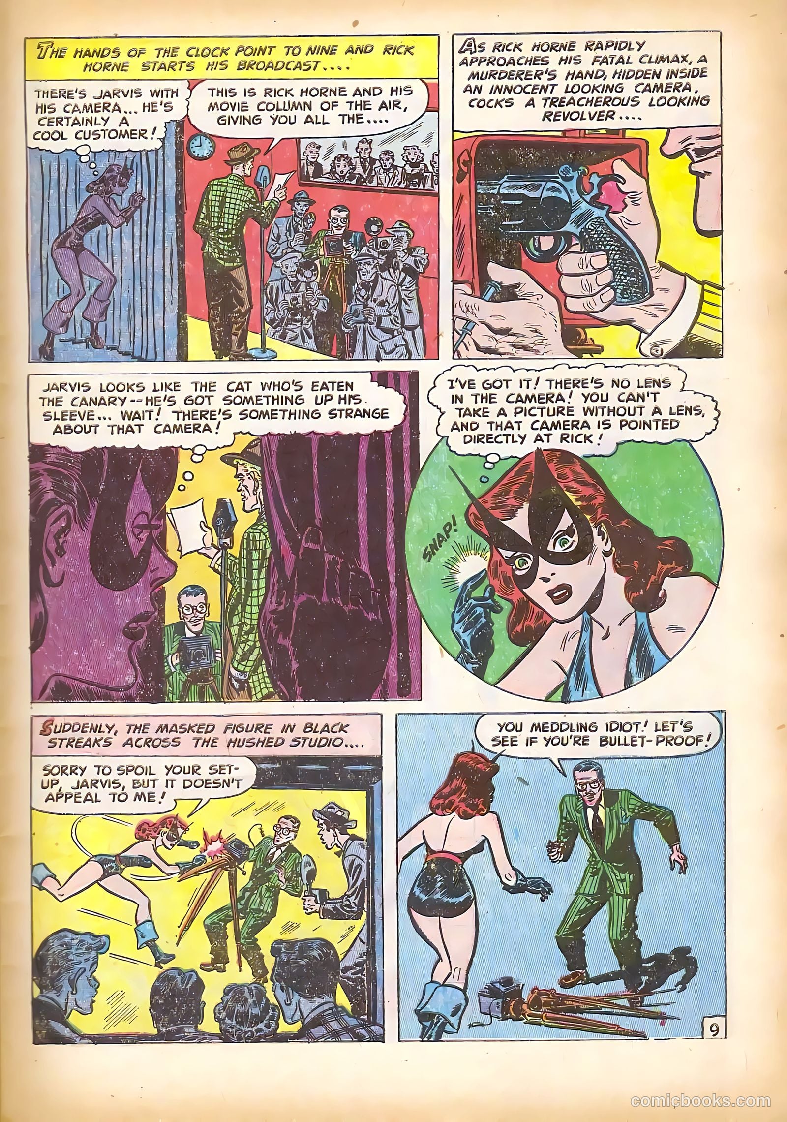 Black Cat Comics #9 (1948) — page 11 of 52