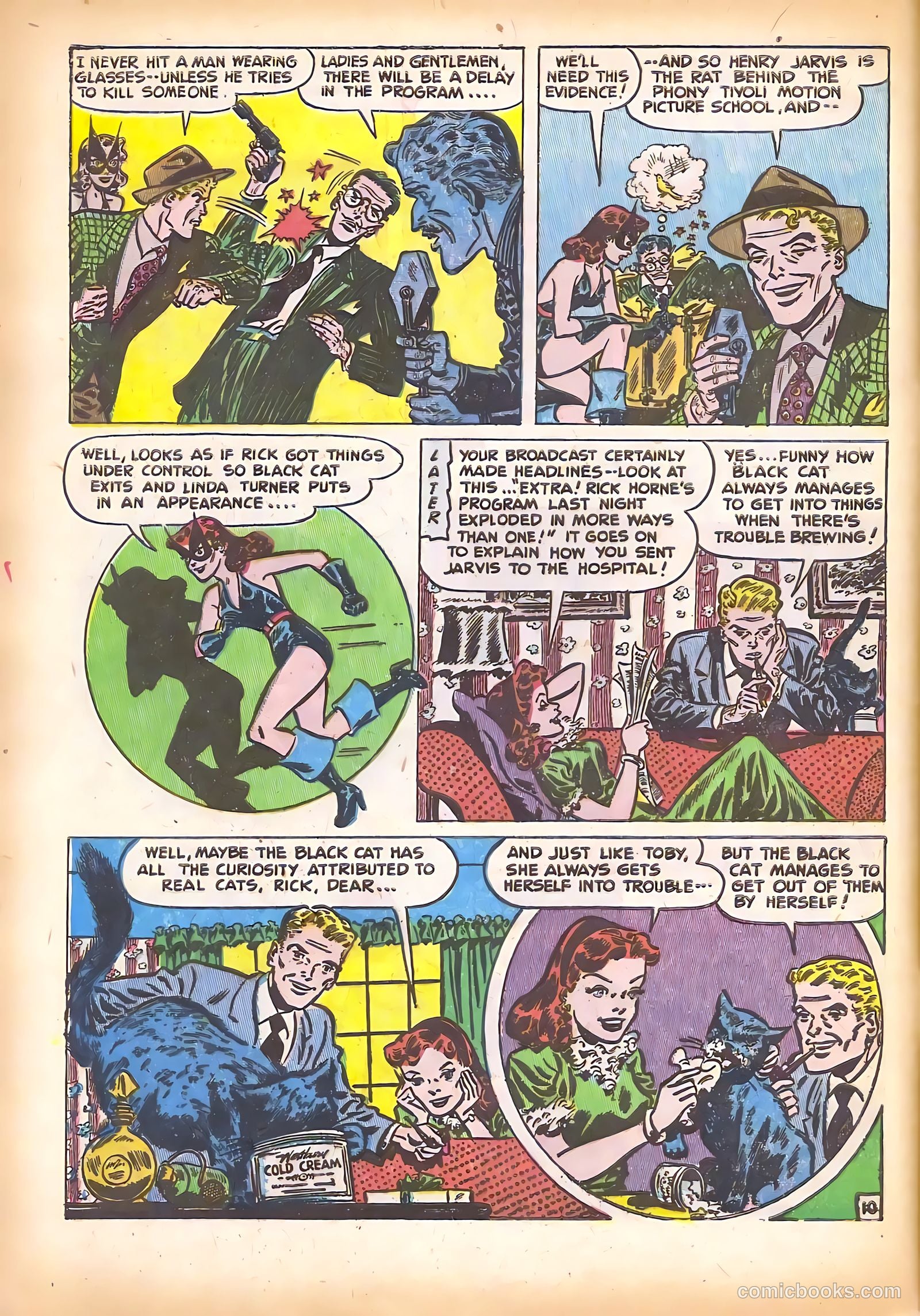 Black Cat Comics #9 (1948) — page 12 of 52