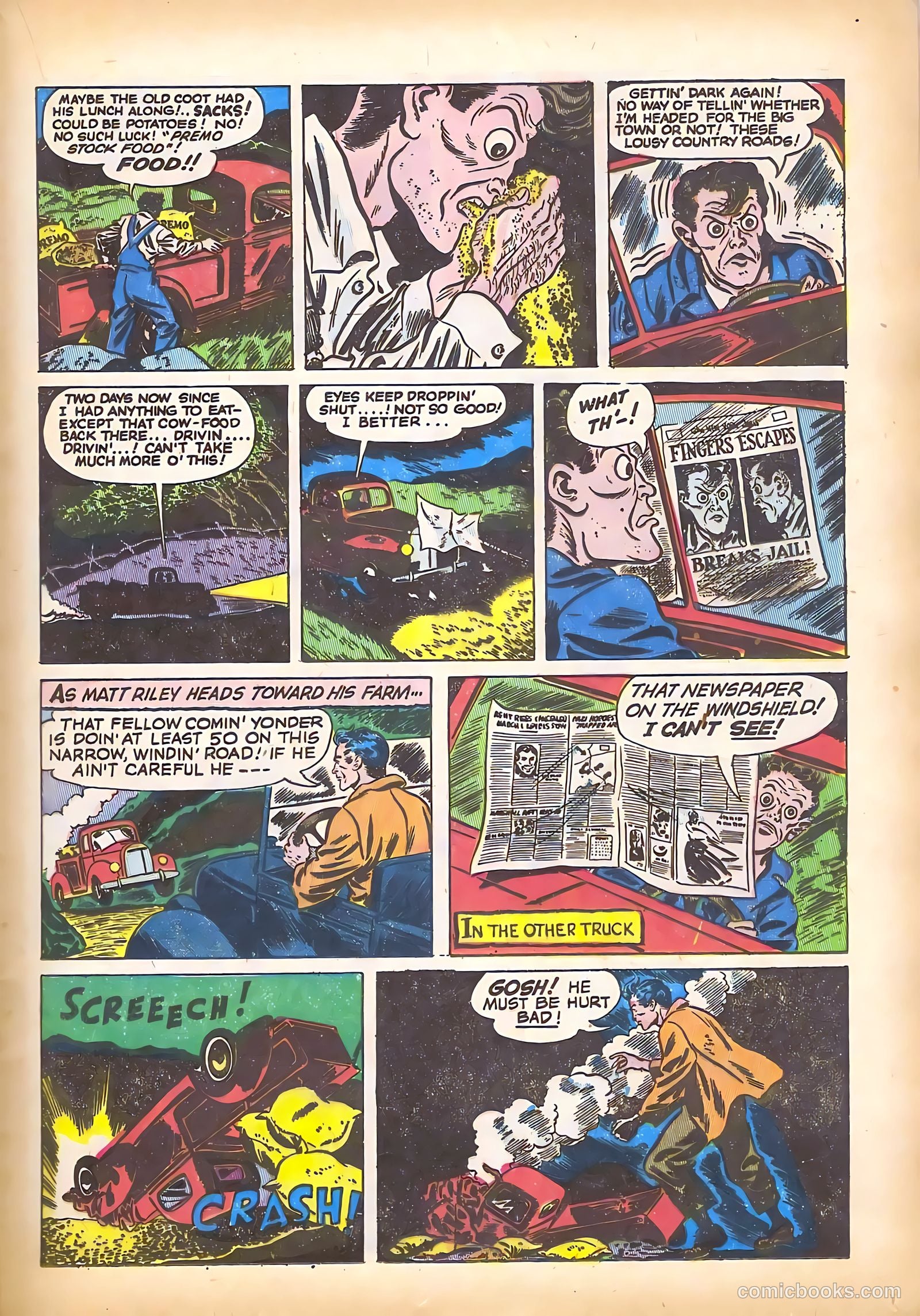 Black Cat Comics #9 (1948) — page 19 of 52