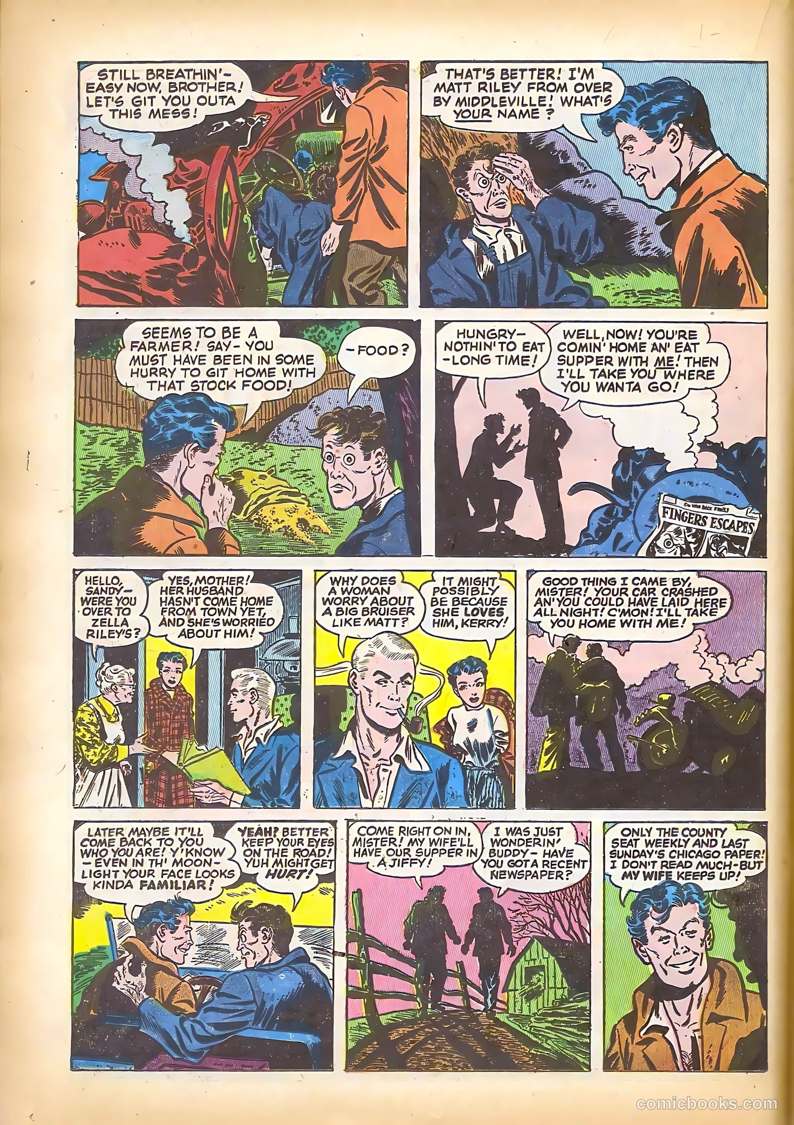 Black Cat Comics #9 (1948) — page 20 of 52