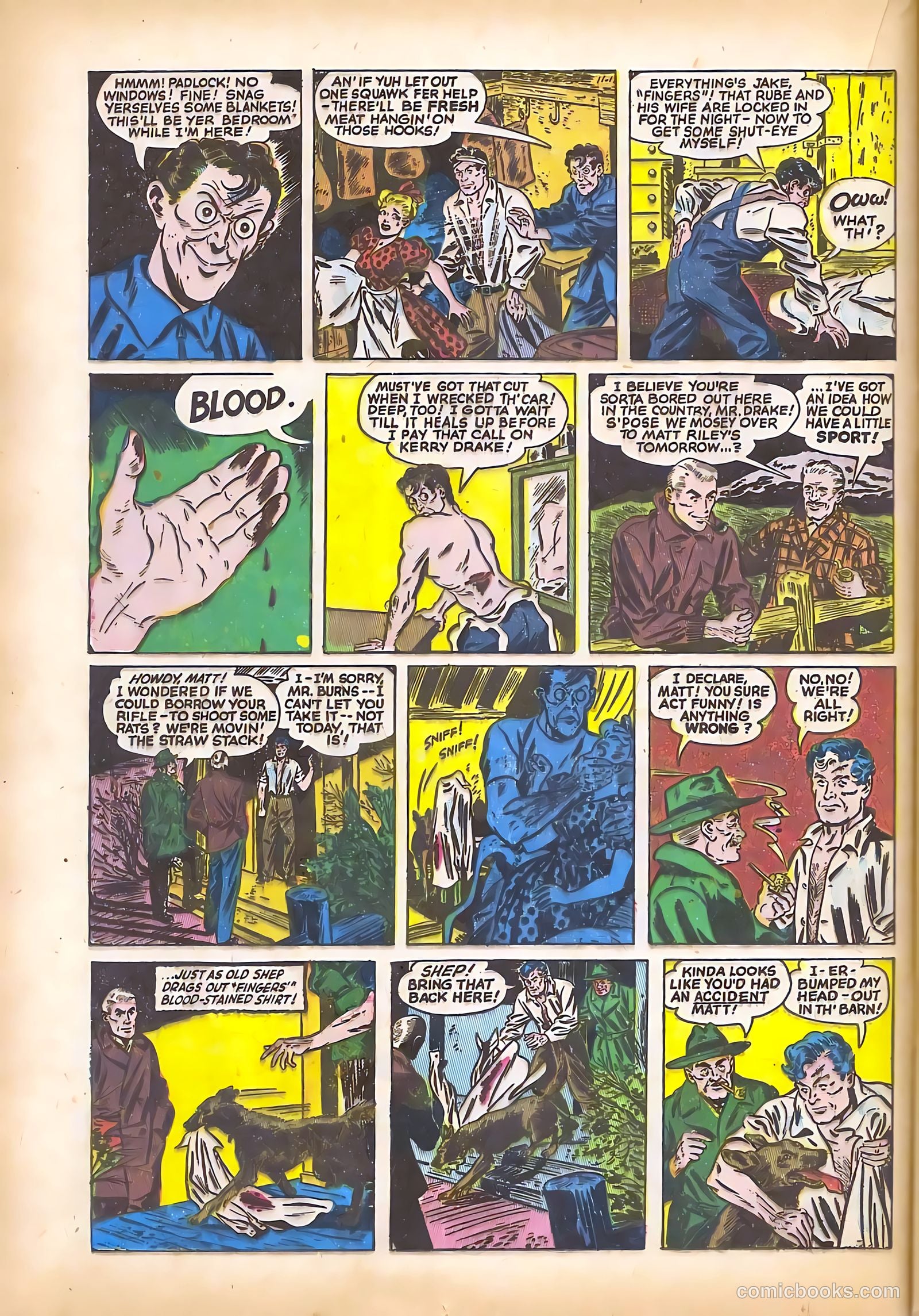 Black Cat Comics #9 (1948) — page 22 of 52