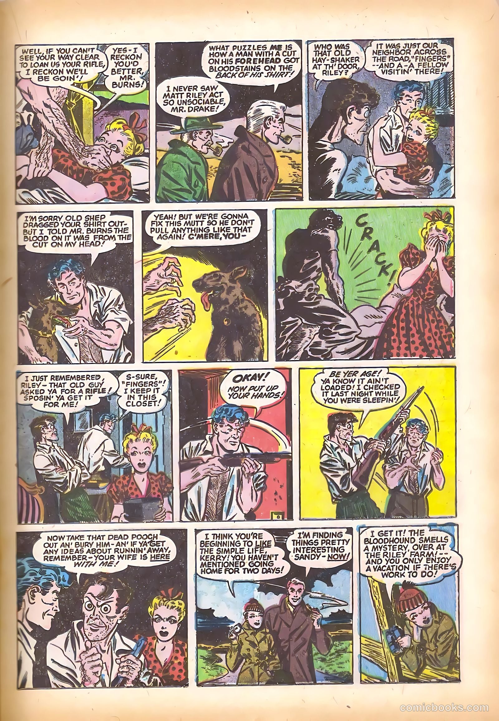 Black Cat Comics #9 (1948) — page 23 of 52