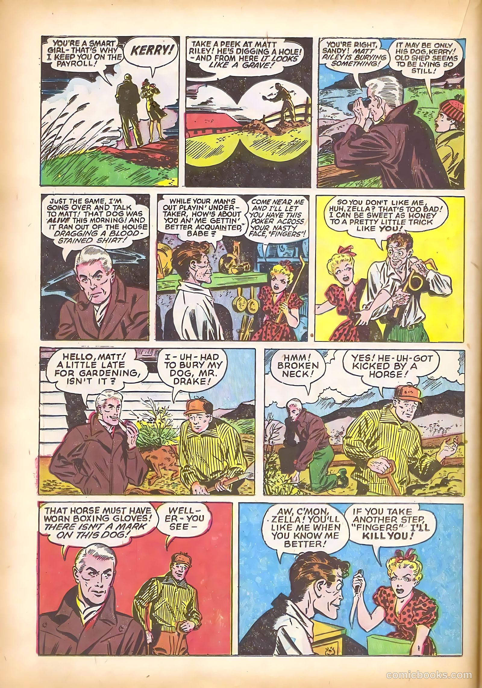 Black Cat Comics #9 (1948) — page 24 of 52
