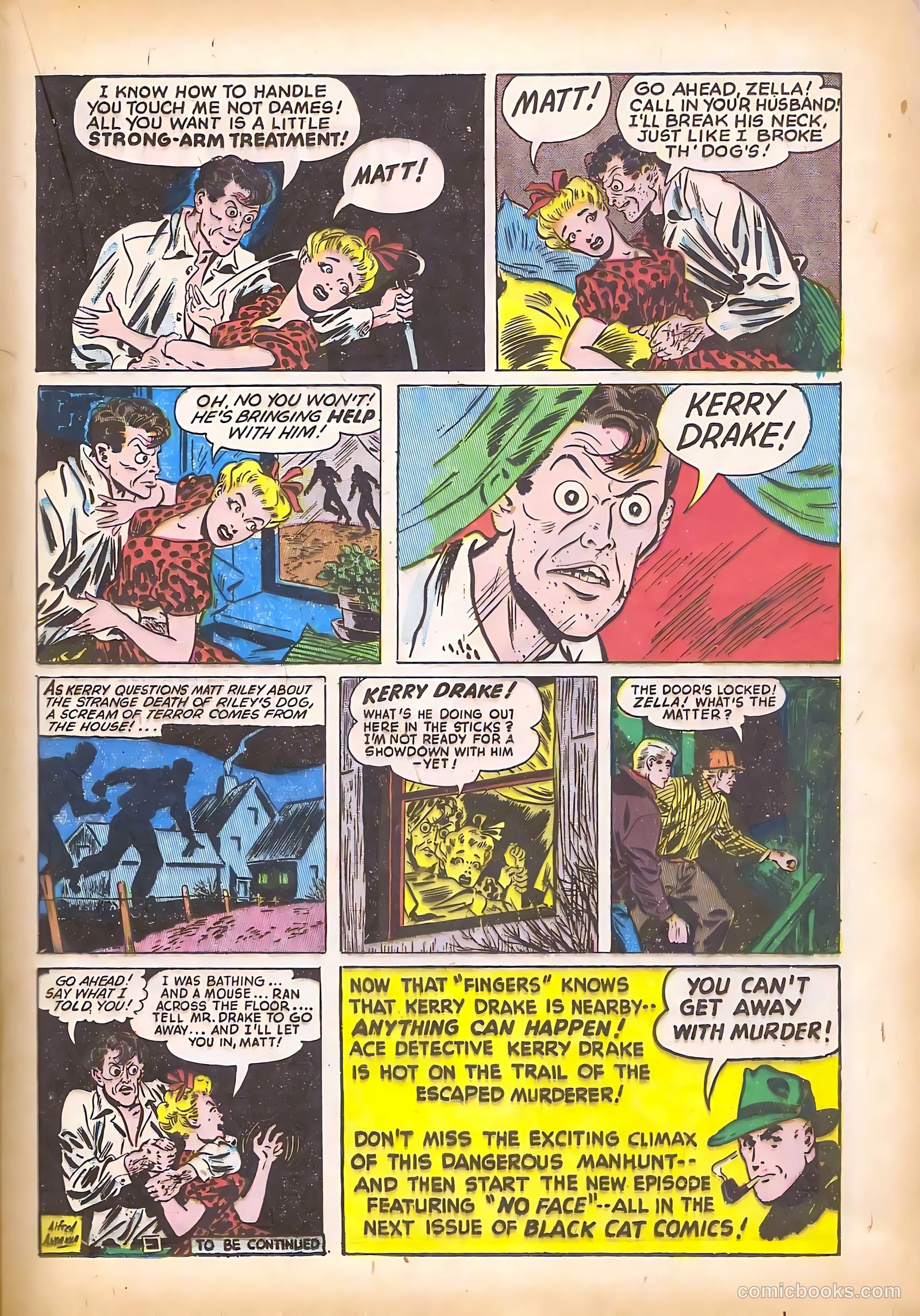 Black Cat Comics #9 (1948) — page 25 of 52
