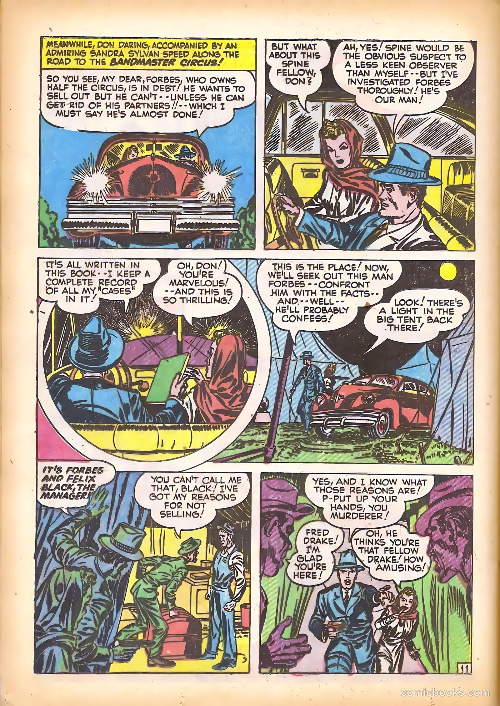 Black Cat Comics #9 (1948) — page 36 of 52