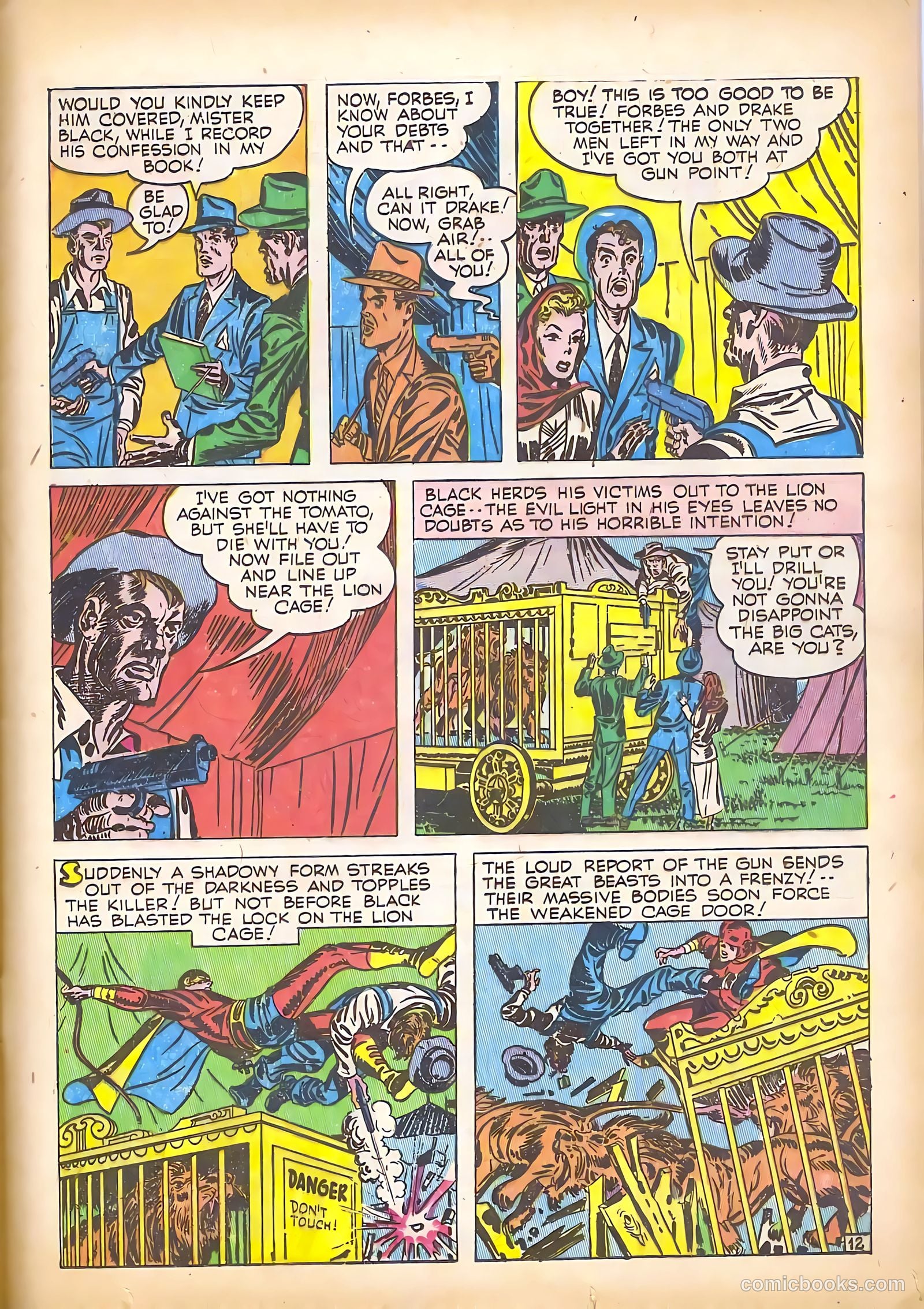 Black Cat Comics #9 (1948) — page 37 of 52