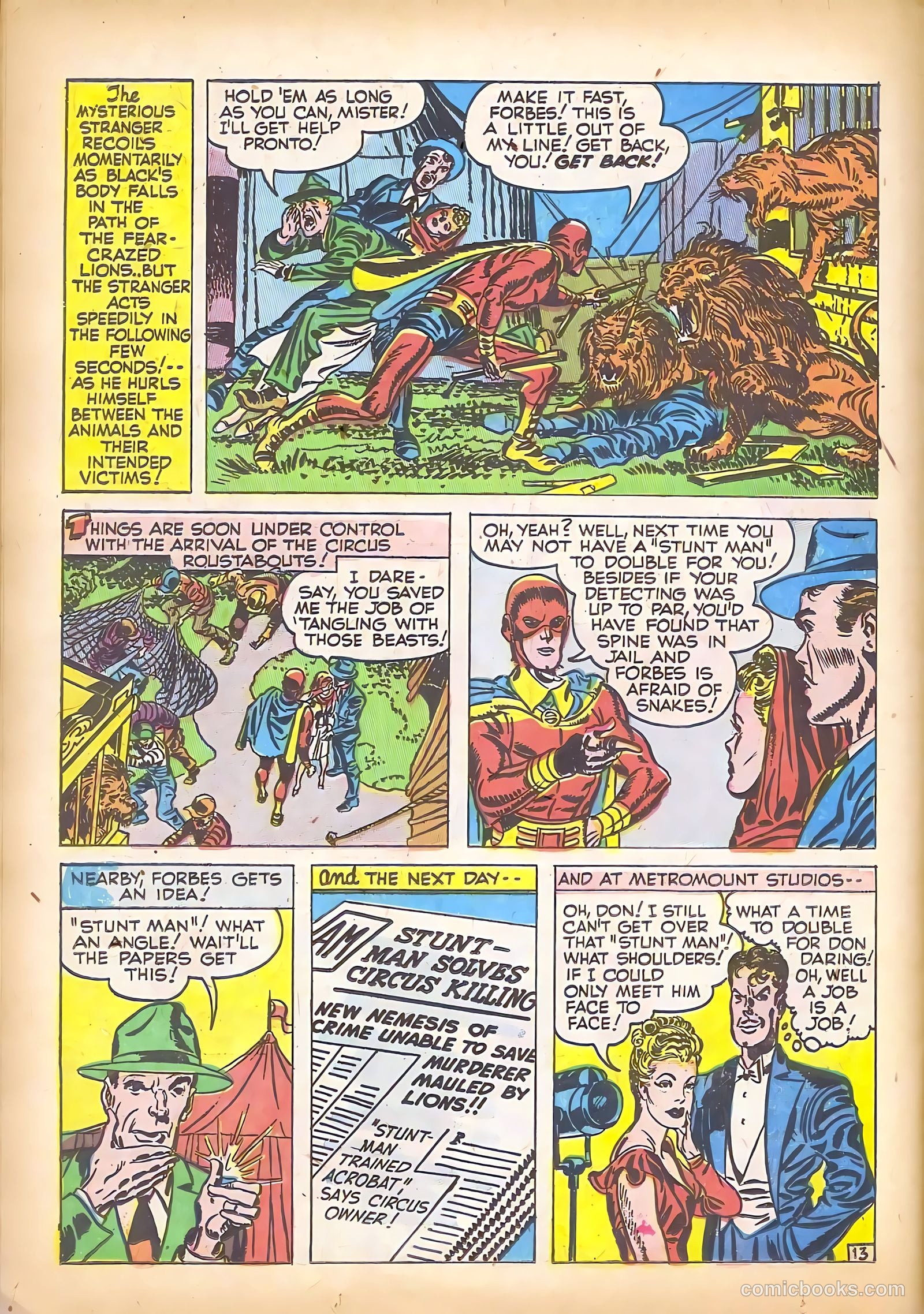 Black Cat Comics #9 (1948) — page 38 of 52