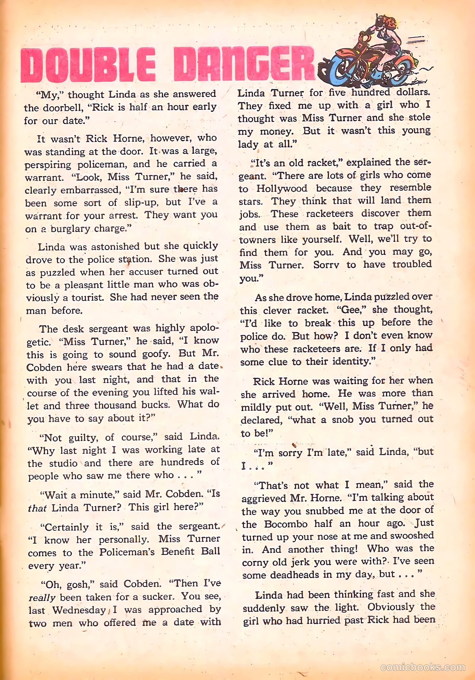 Black Cat Comics #9 (1948) — page 39 of 52
