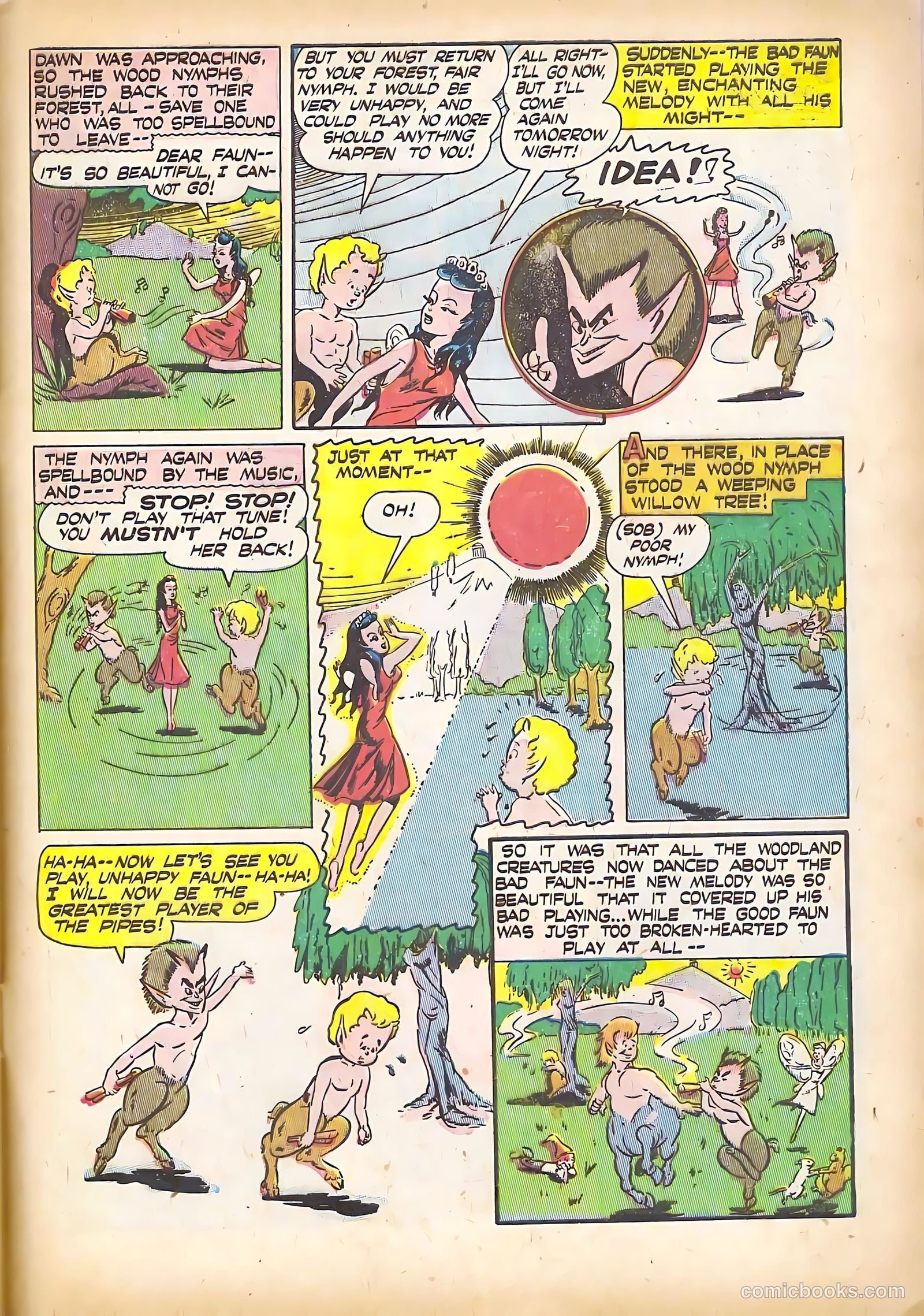 Black Cat Comics #9 (1948) — page 43 of 52