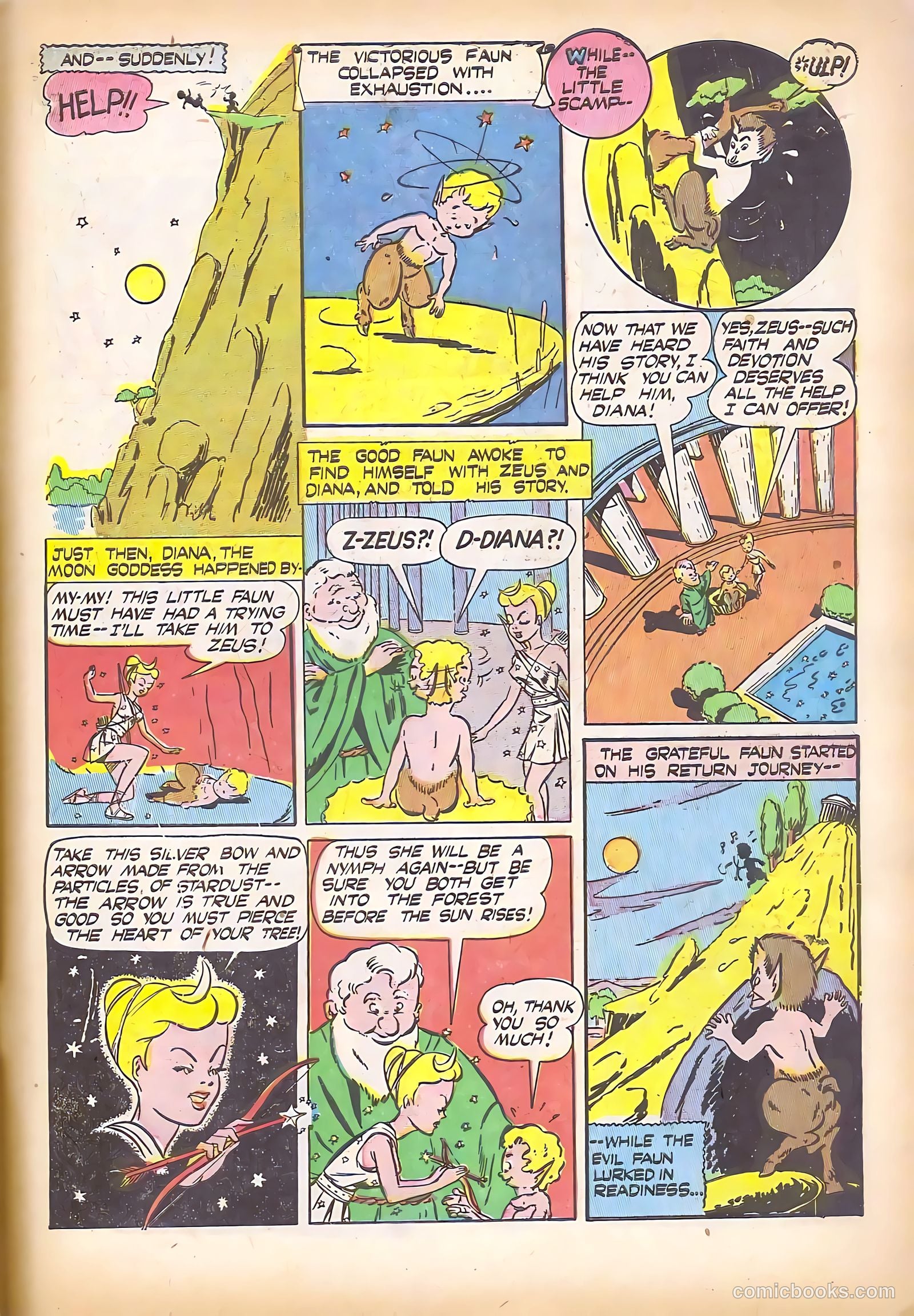 Black Cat Comics #9 (1948) — page 45 of 52