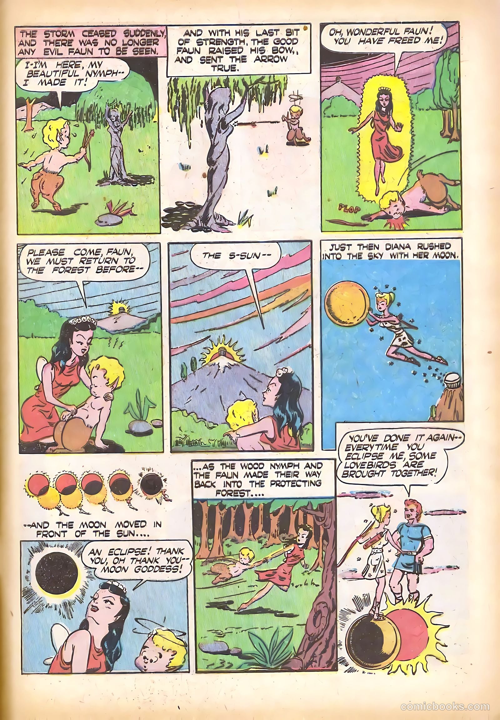 Black Cat Comics #9 (1948) — page 47 of 52