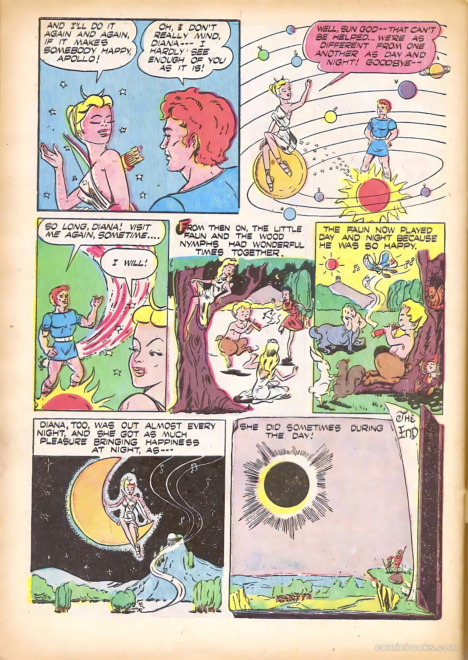Black Cat Comics #9 (1948) — page 48 of 52