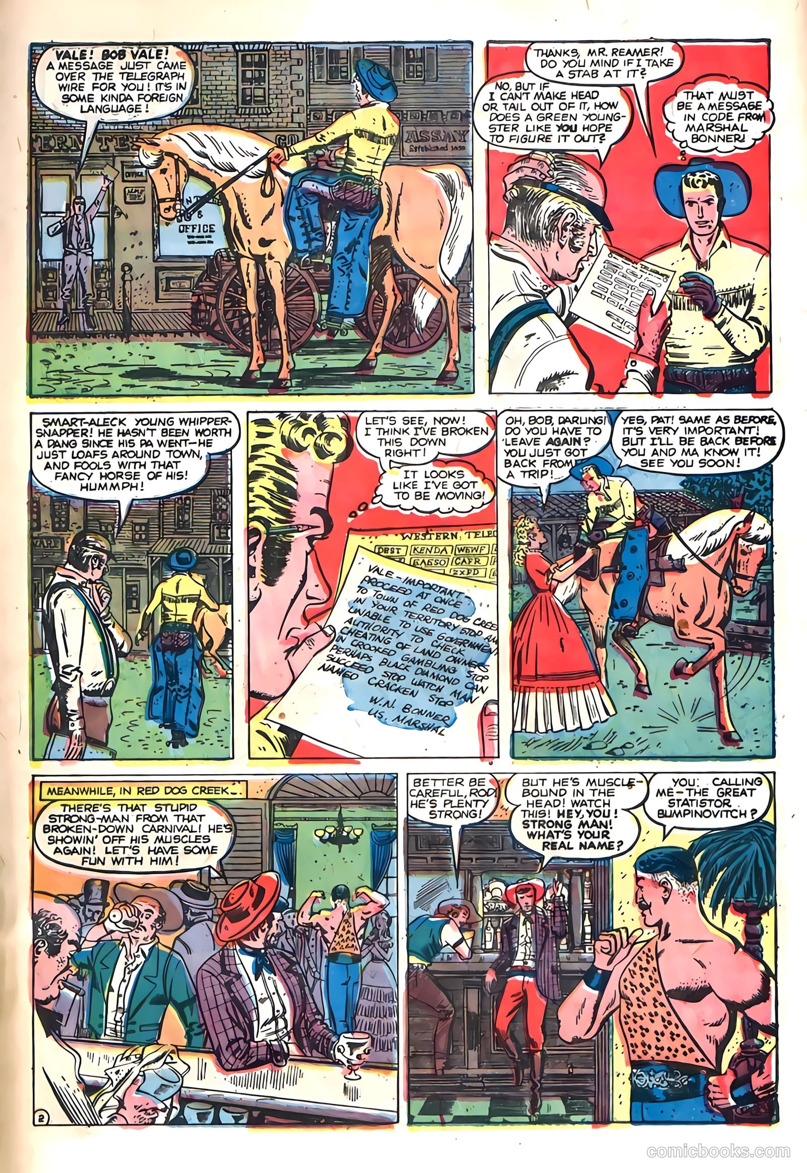 Black Diamond Western #10 (1949) — page 4 of 51