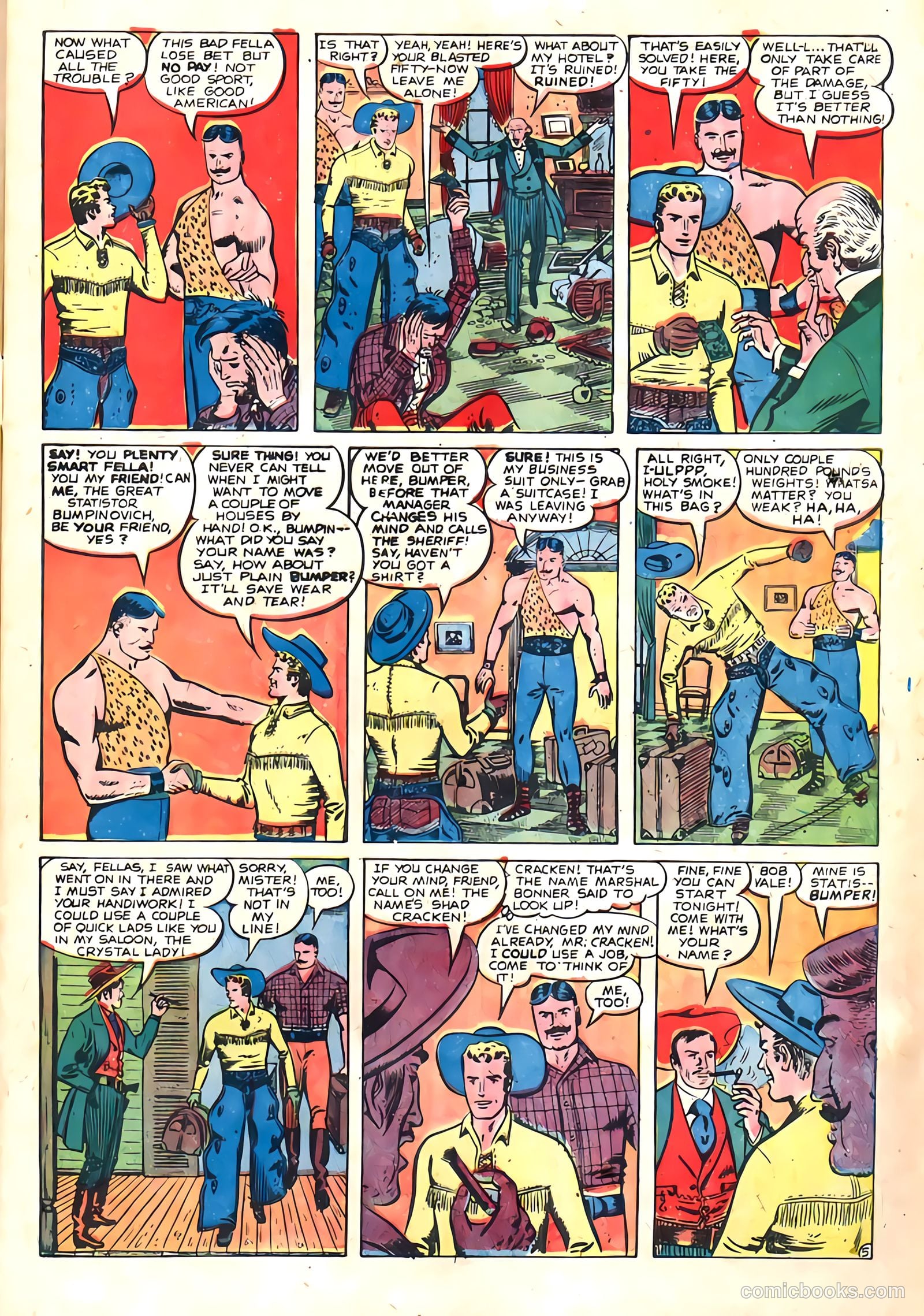 Black Diamond Western #10 (1949) — page 7 of 51