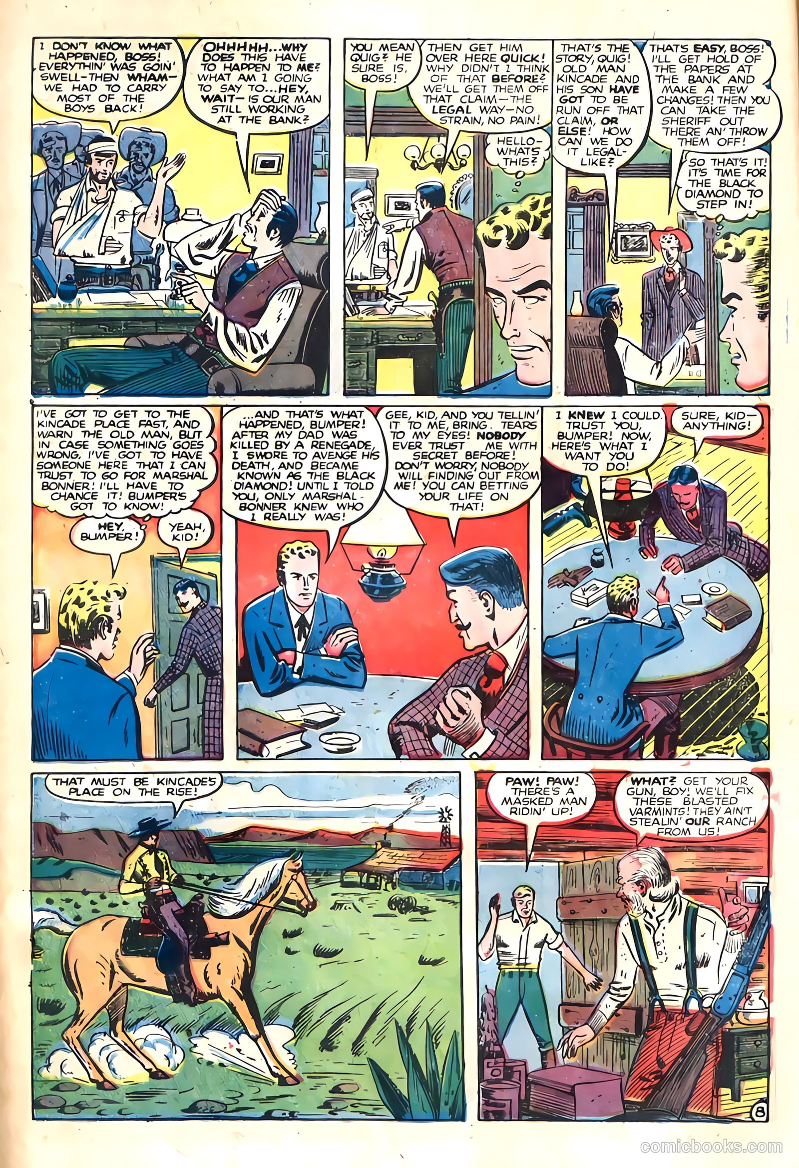 Black Diamond Western #10 (1949) — page 10 of 51