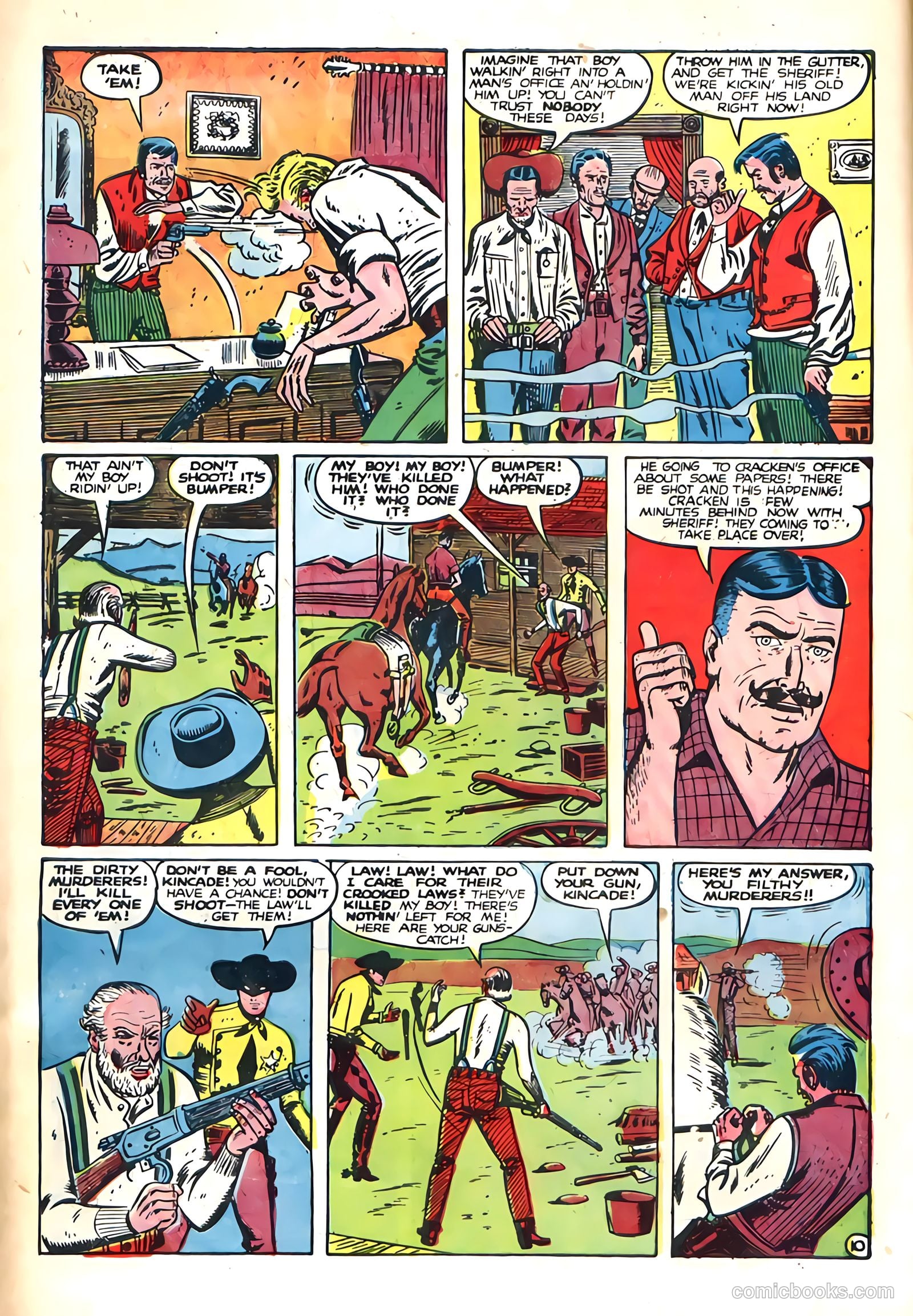 Black Diamond Western #10 (1949) — page 12 of 51