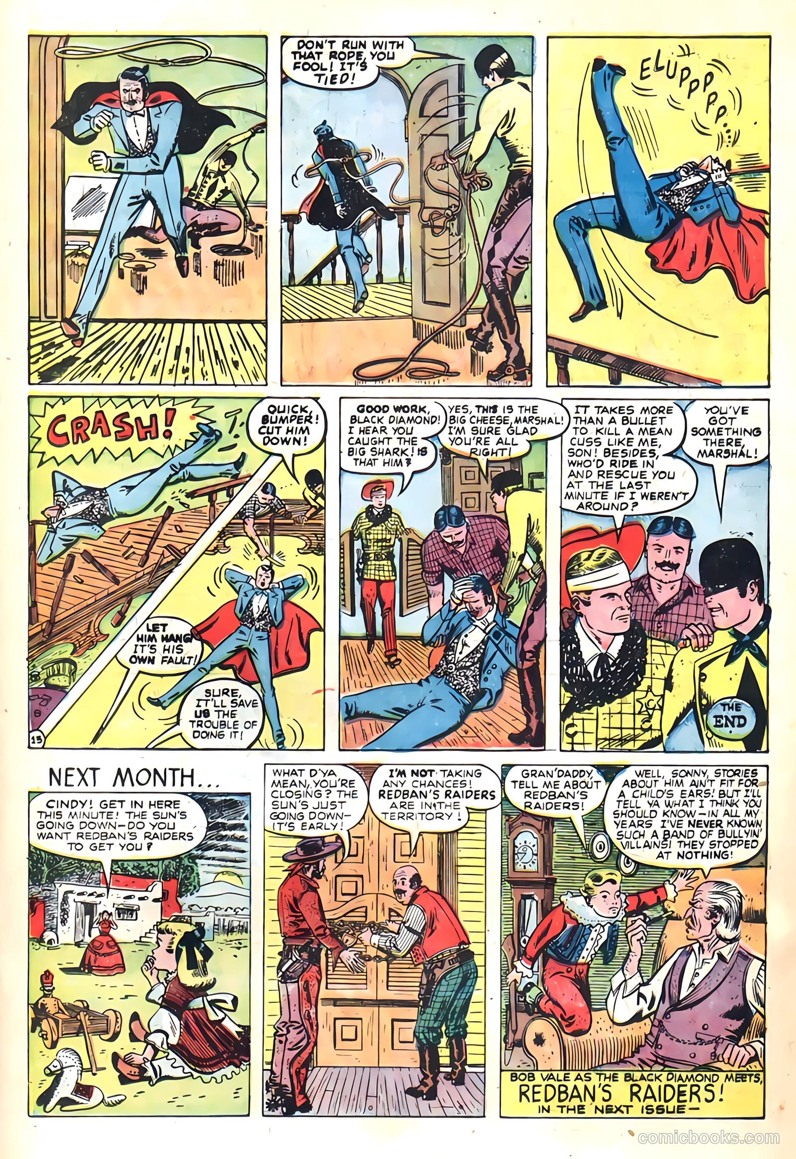 Black Diamond Western #10 (1949) — page 15 of 51