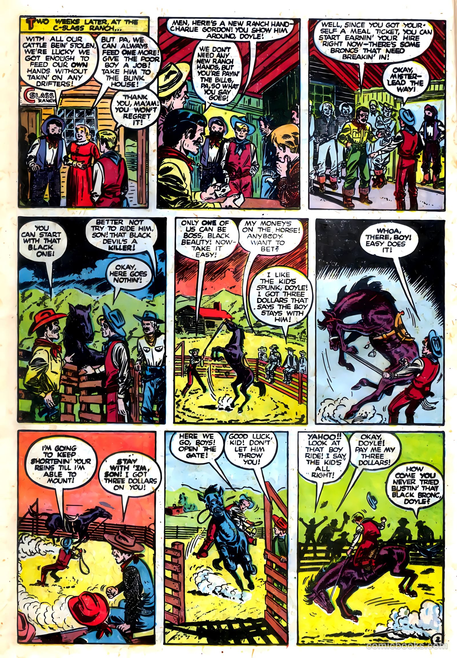 Black Diamond Western #10 (1949) — page 18 of 51