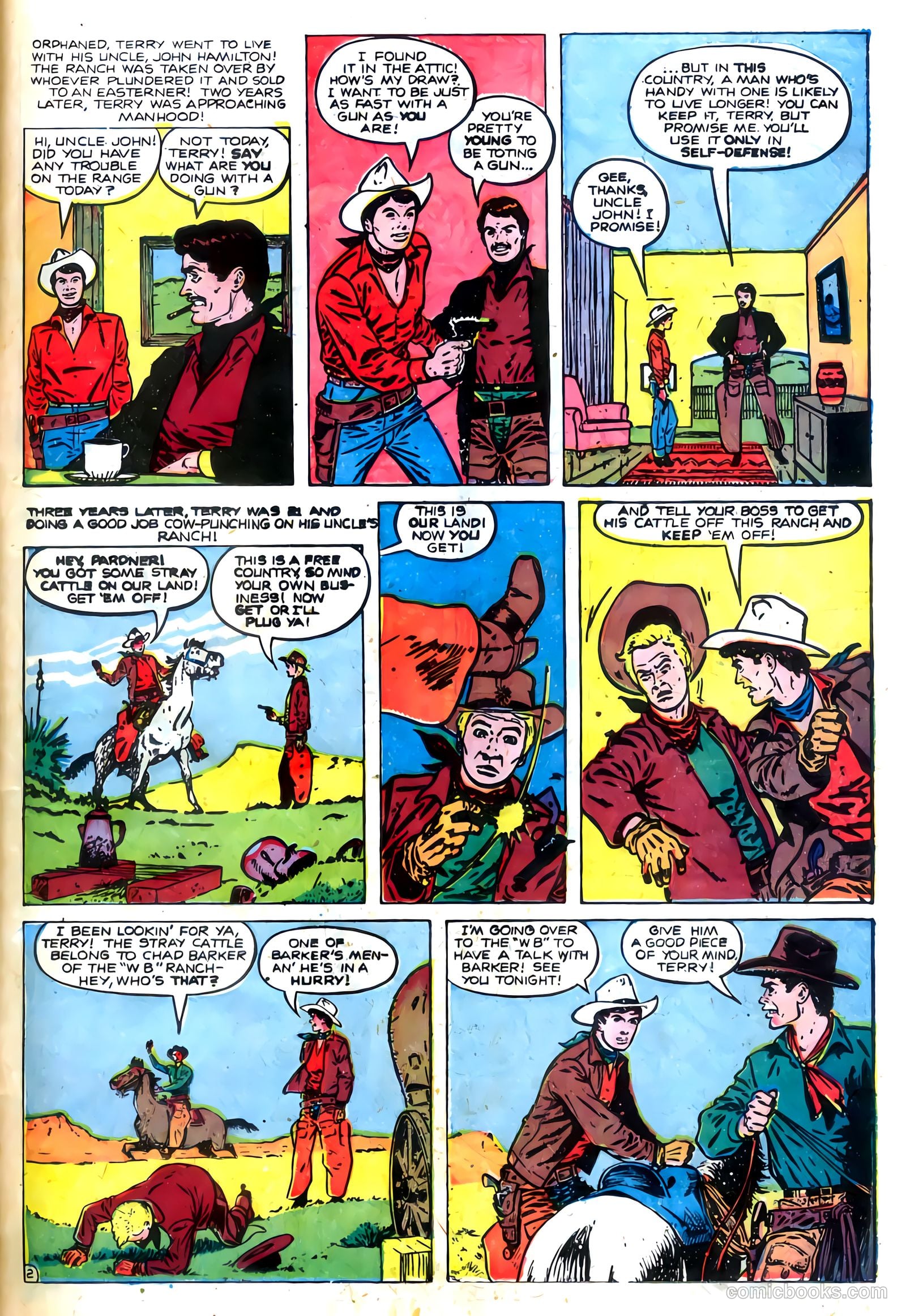Black Diamond Western #10 (1949) — page 30 of 51