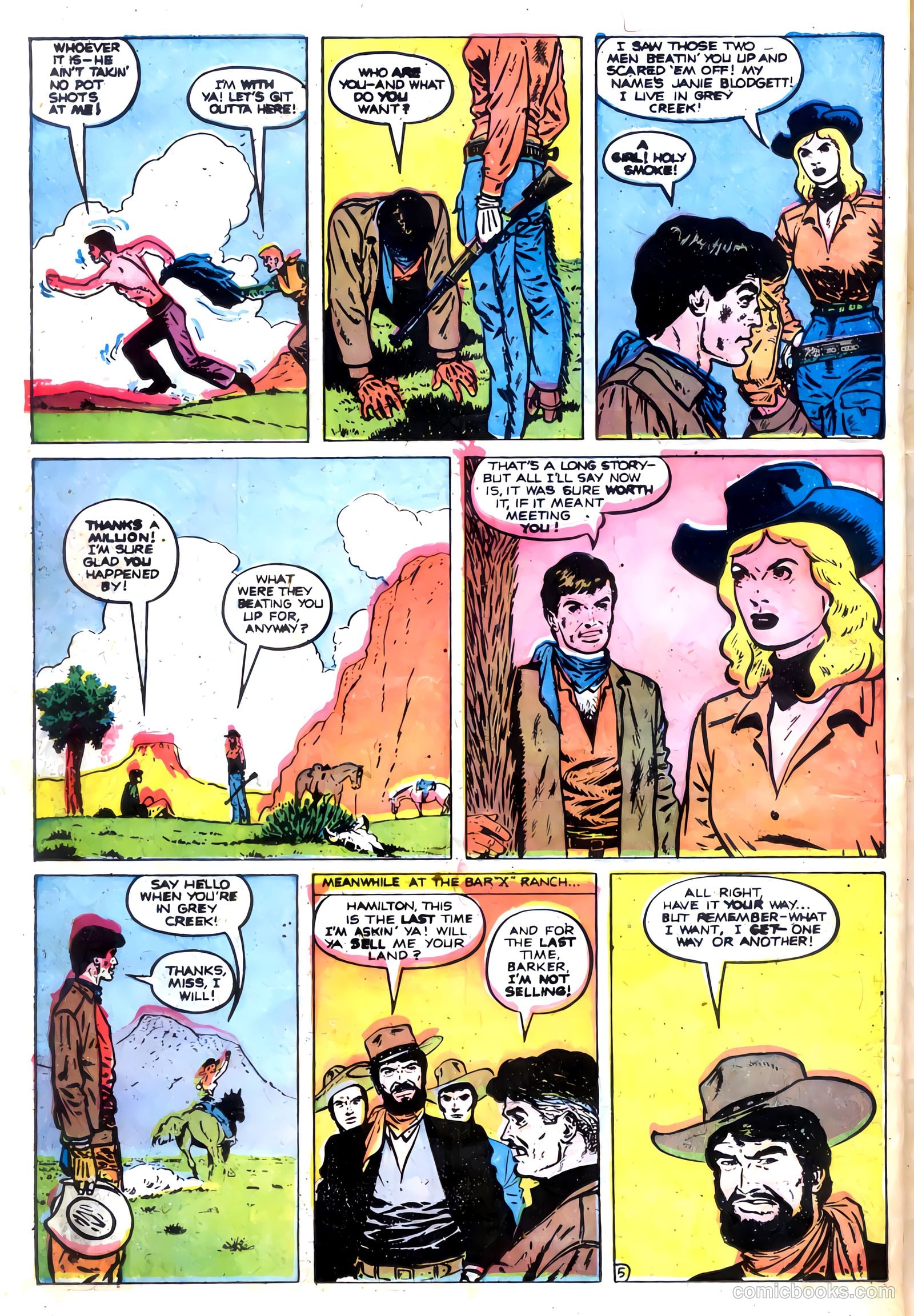 Black Diamond Western #10 (1949) — page 33 of 51