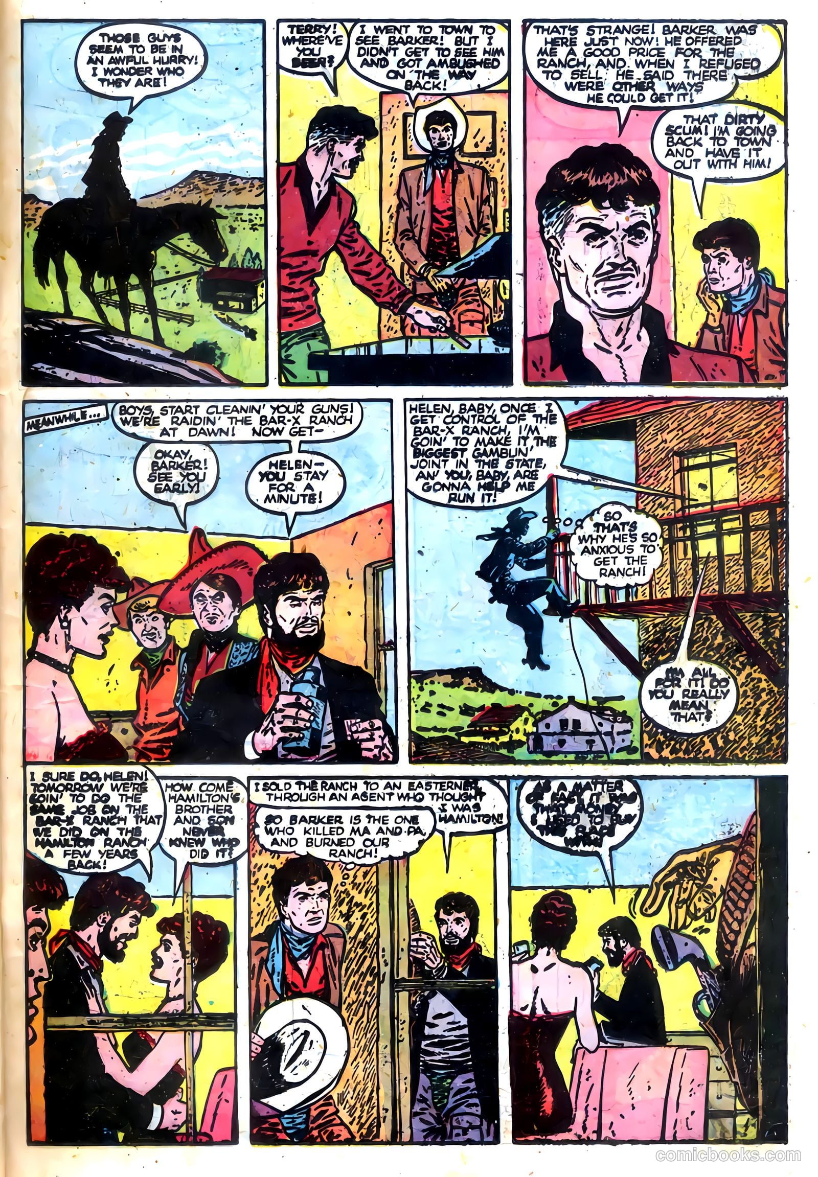 Black Diamond Western #10 (1949) — page 34 of 51