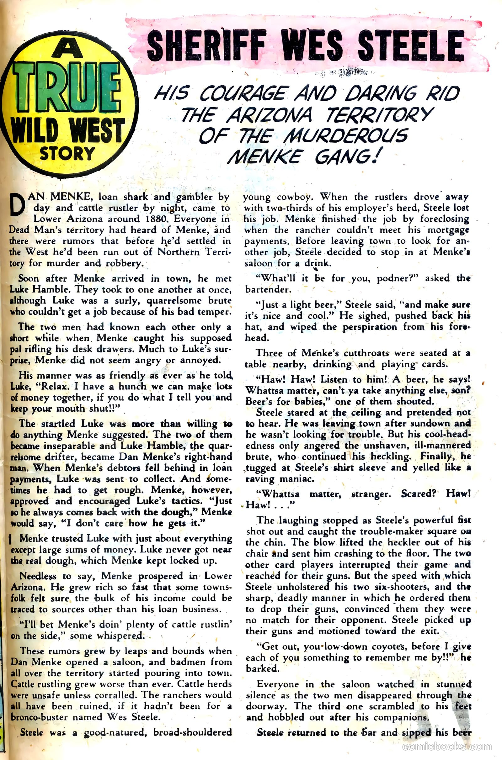 Black Diamond Western #10 (1949) — page 38 of 51