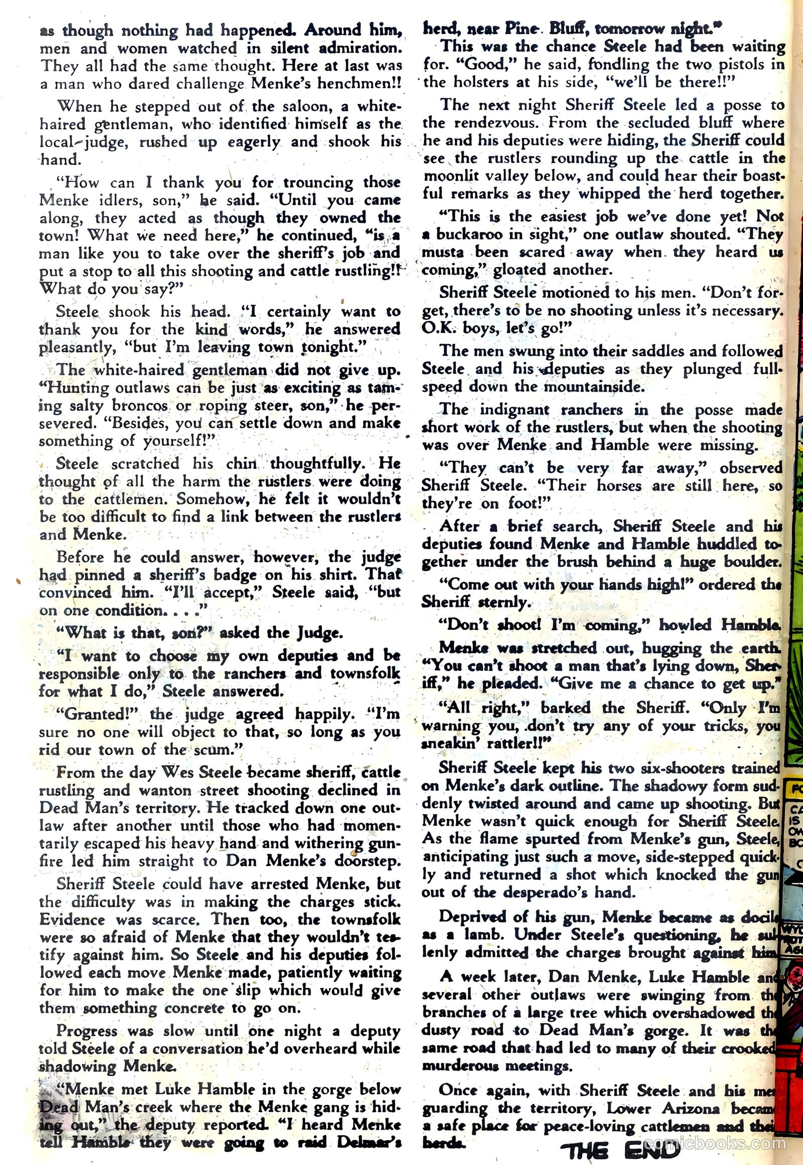 Black Diamond Western #10 (1949) — page 39 of 51
