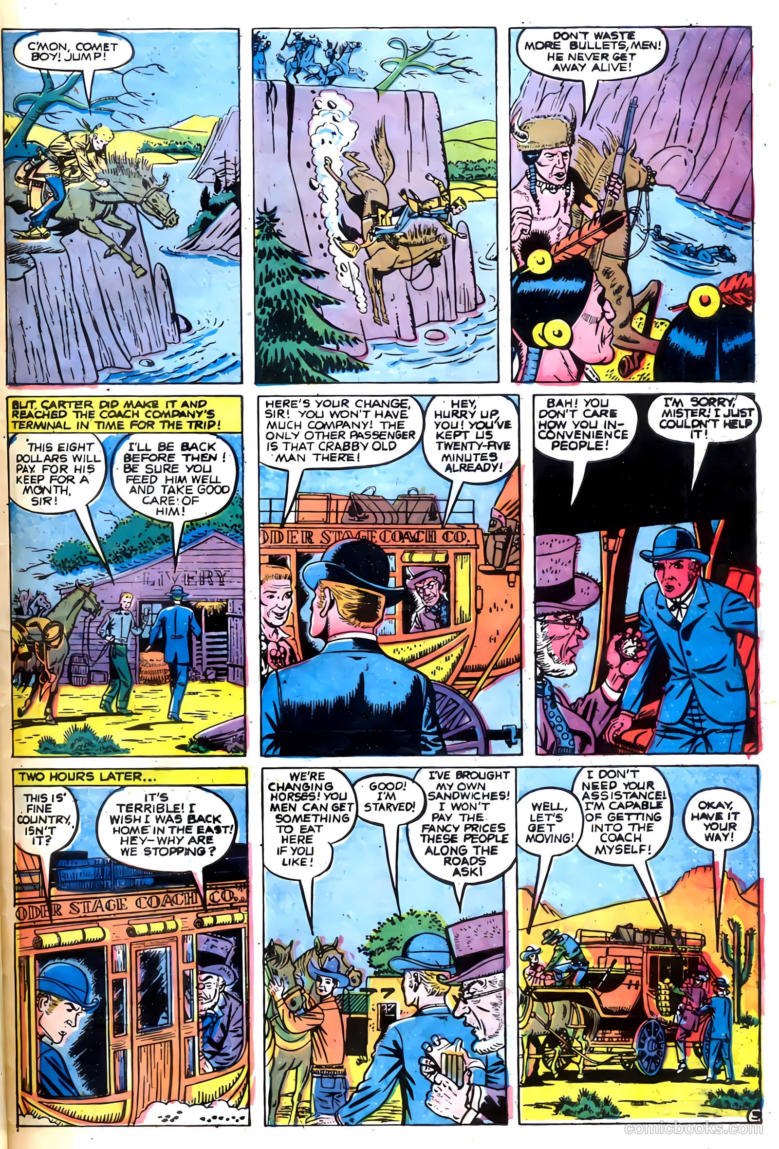Black Diamond Western #10 (1949) — page 42 of 51
