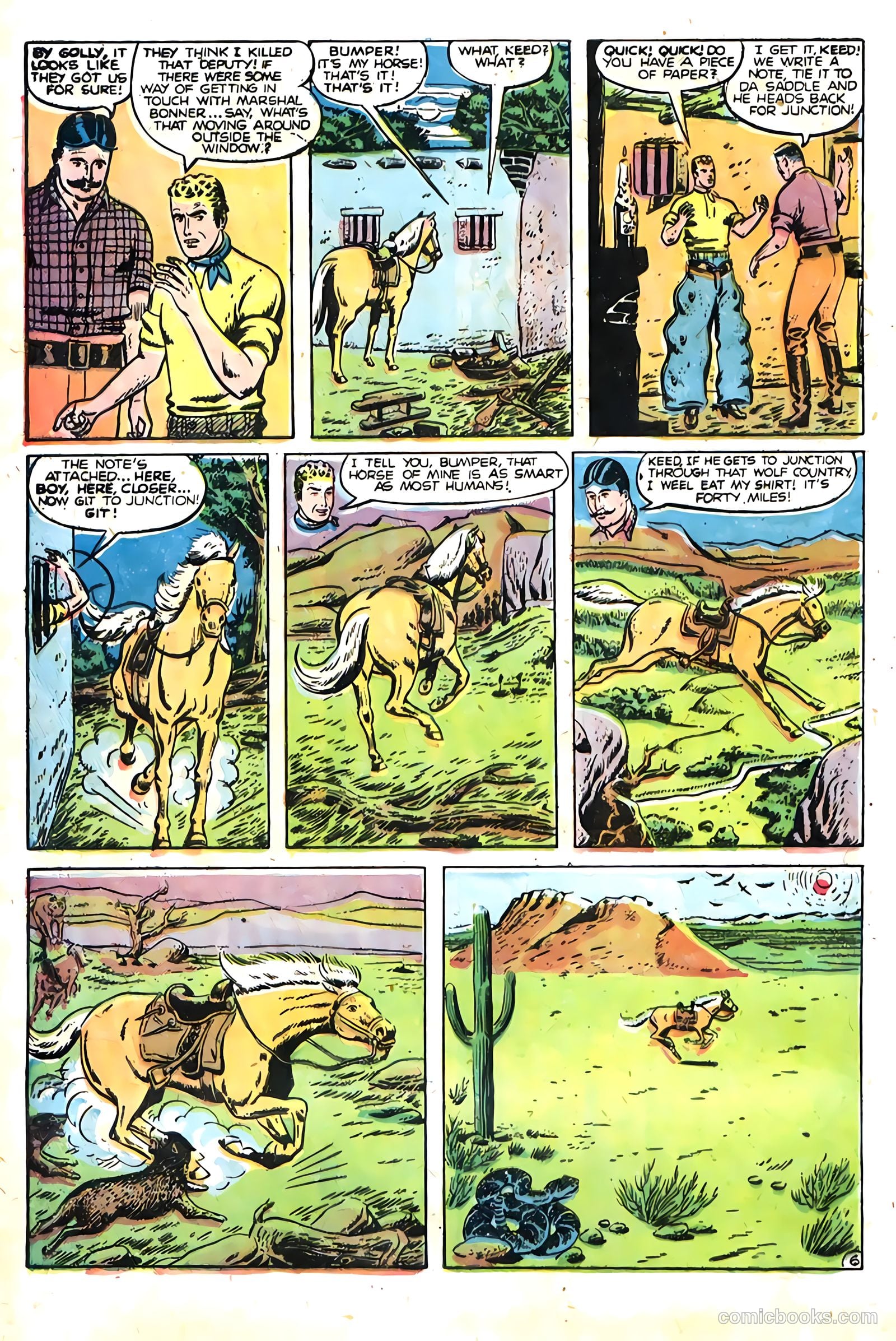 Black Diamond Western #11 (1949) — page 8 of 52