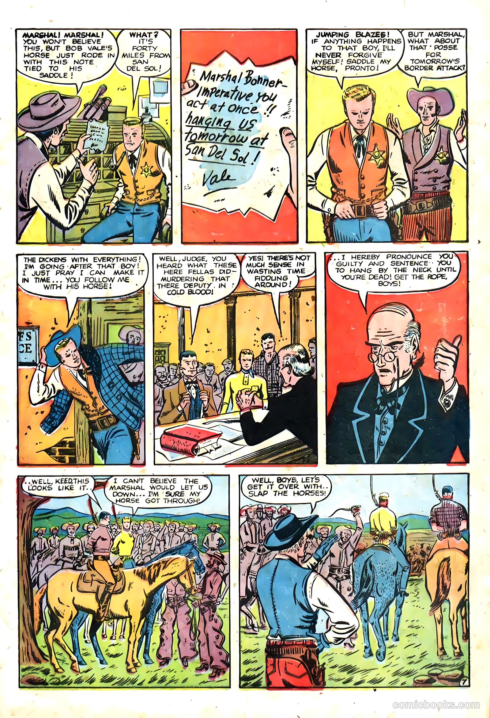 Black Diamond Western #11 (1949) — page 9 of 52