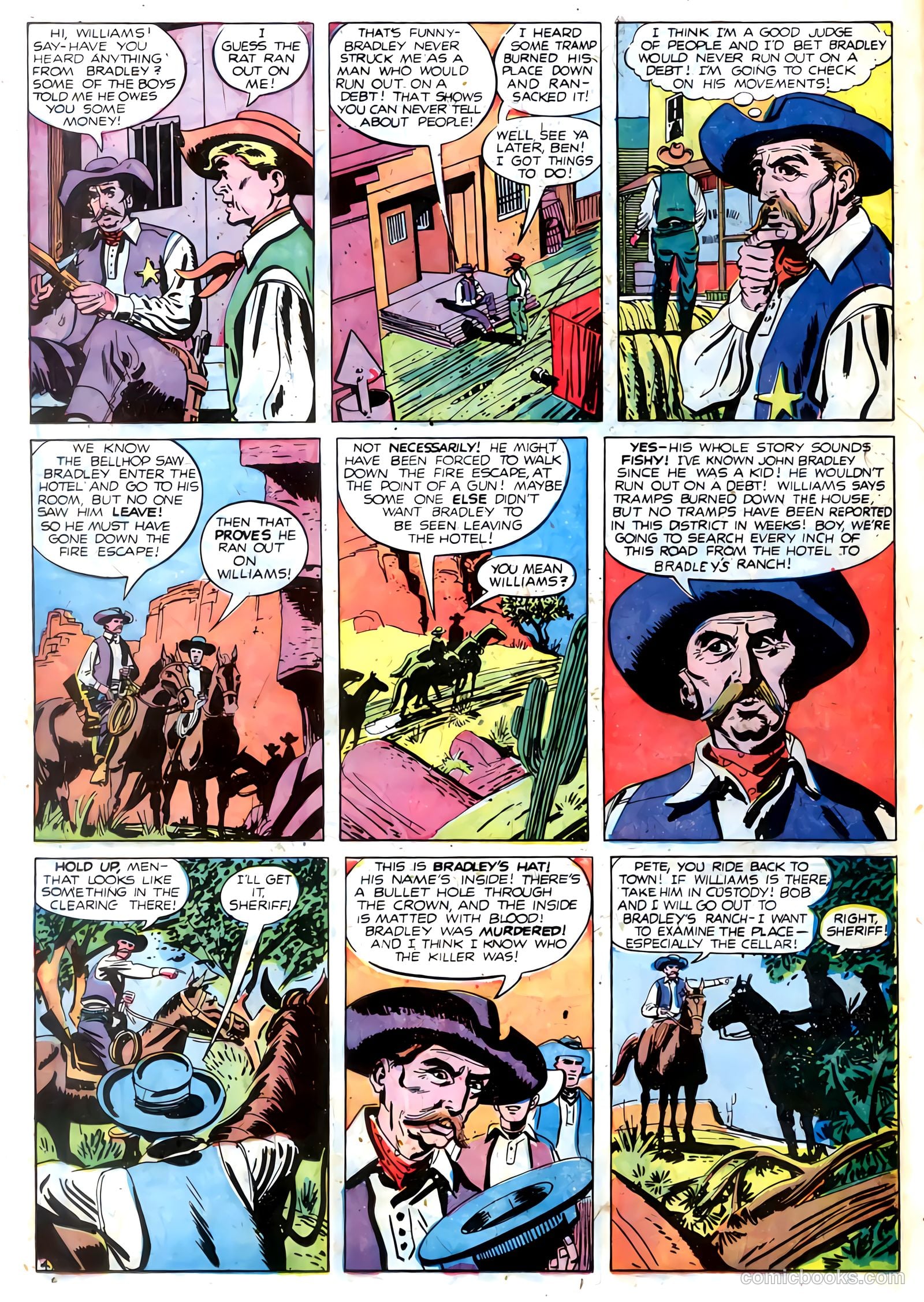 Black Diamond Western #11 (1949) — page 22 of 52