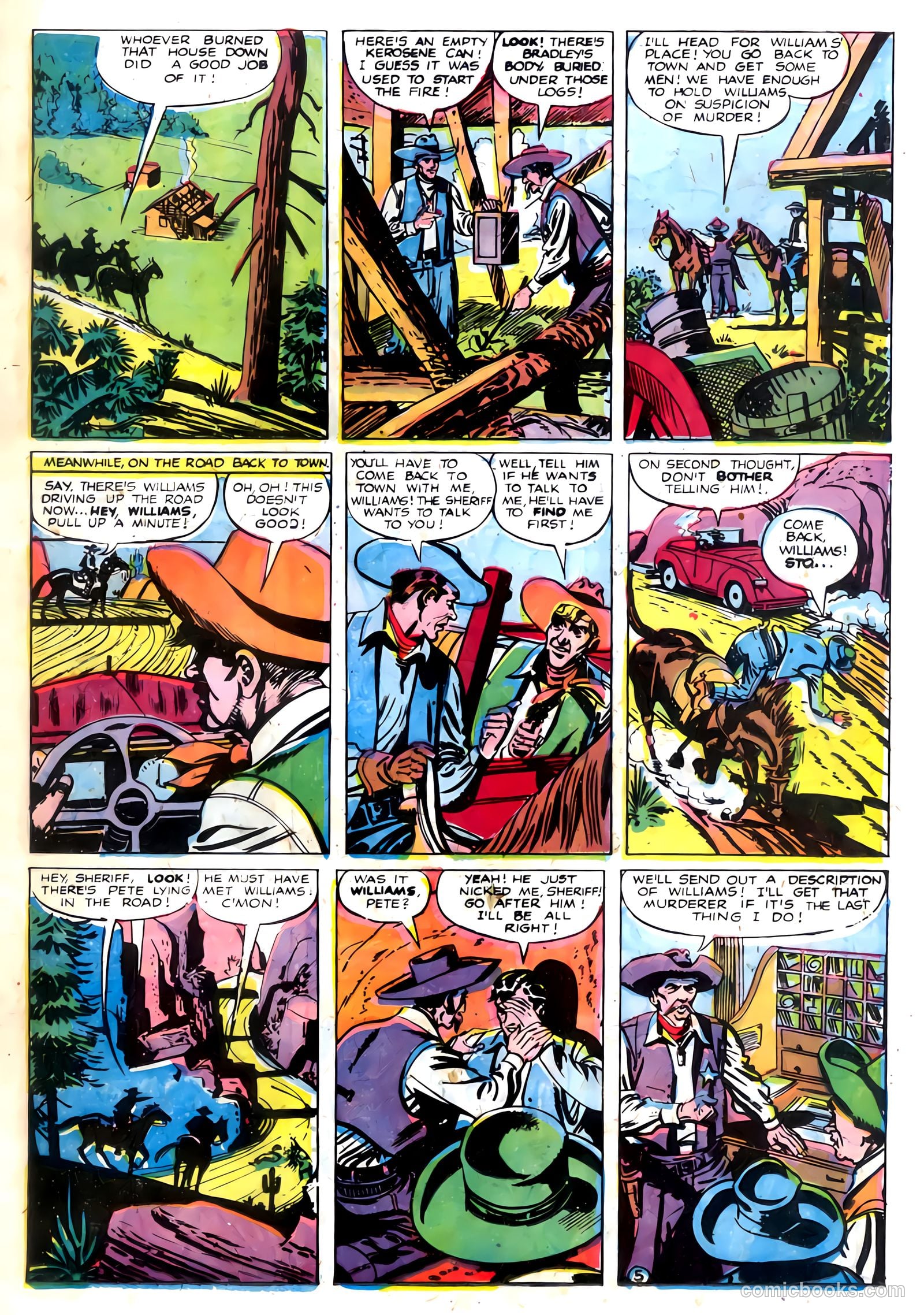 Black Diamond Western #11 (1949) — page 23 of 52